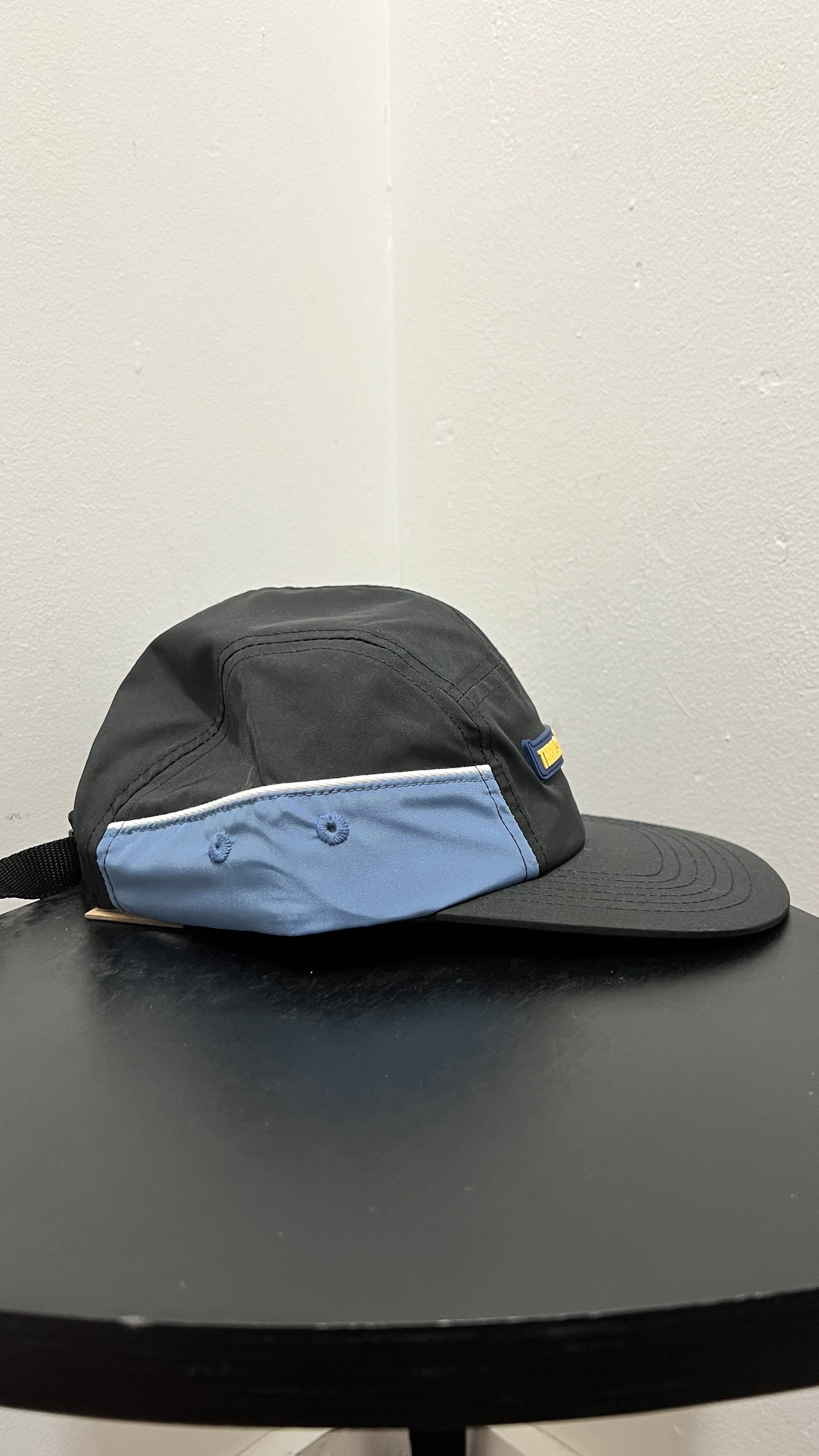 TWO SIDES 5 PANEL CAP BLACK