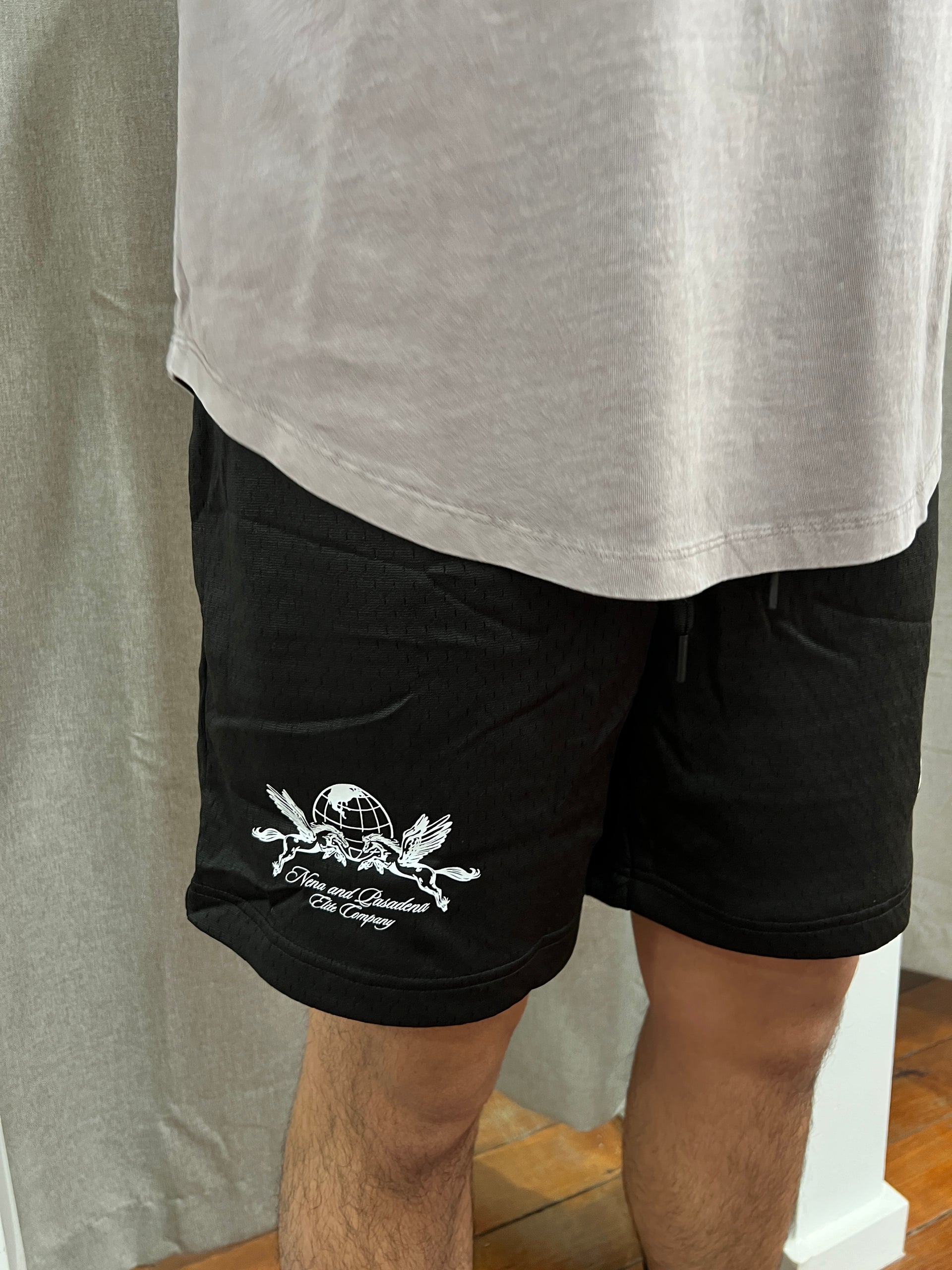 TRIGGER MESH SHORTS JET BLACK