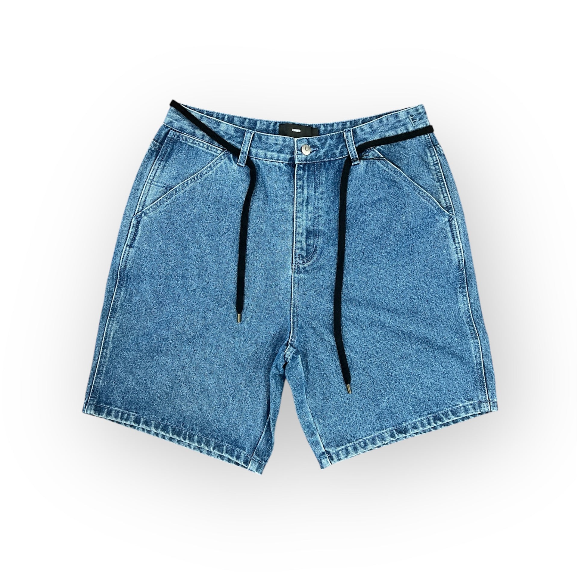 DISTEND VT WALKSHORT WORN DENIM