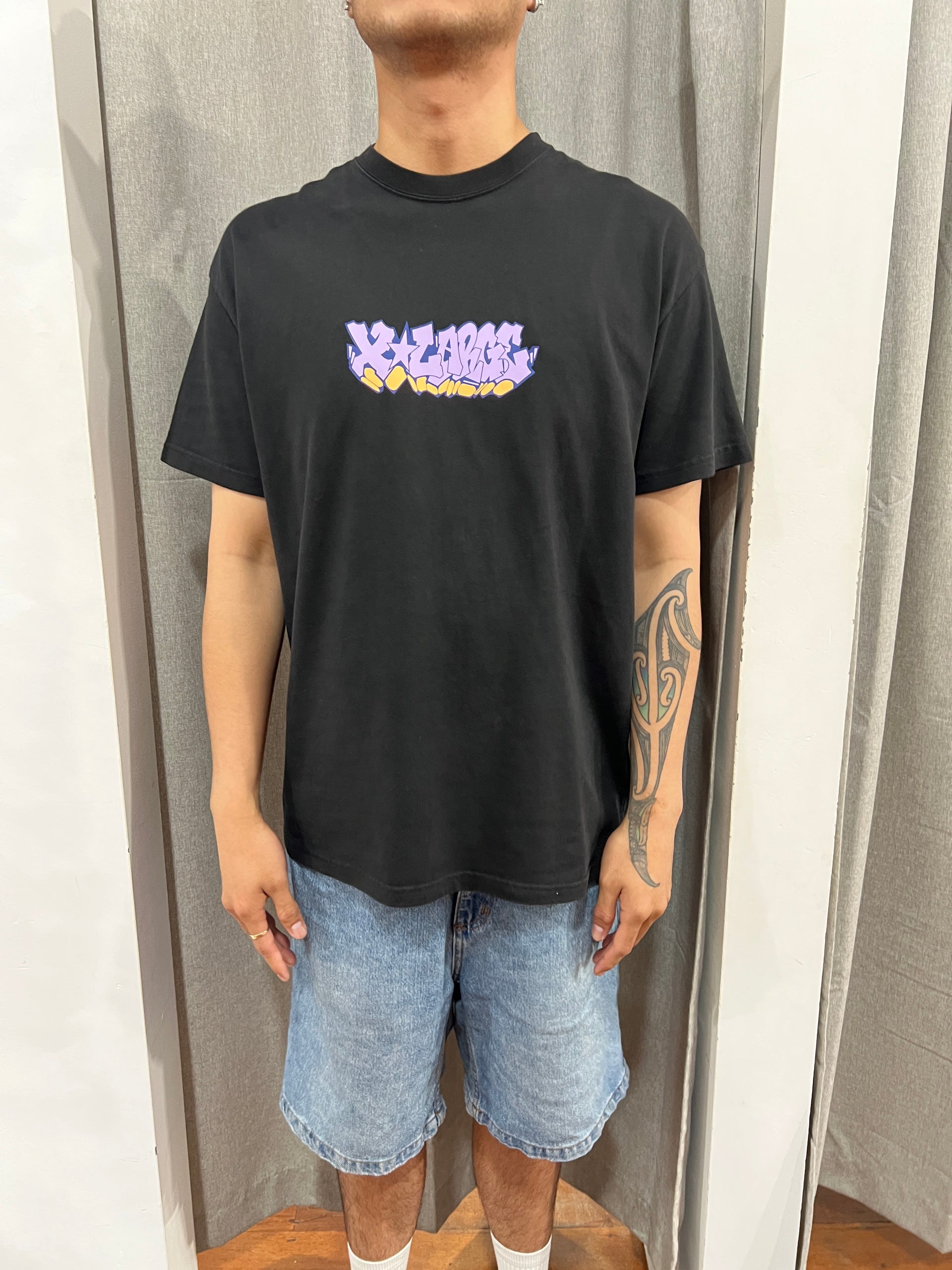 WALL SS TEE PIGMENT BLACK