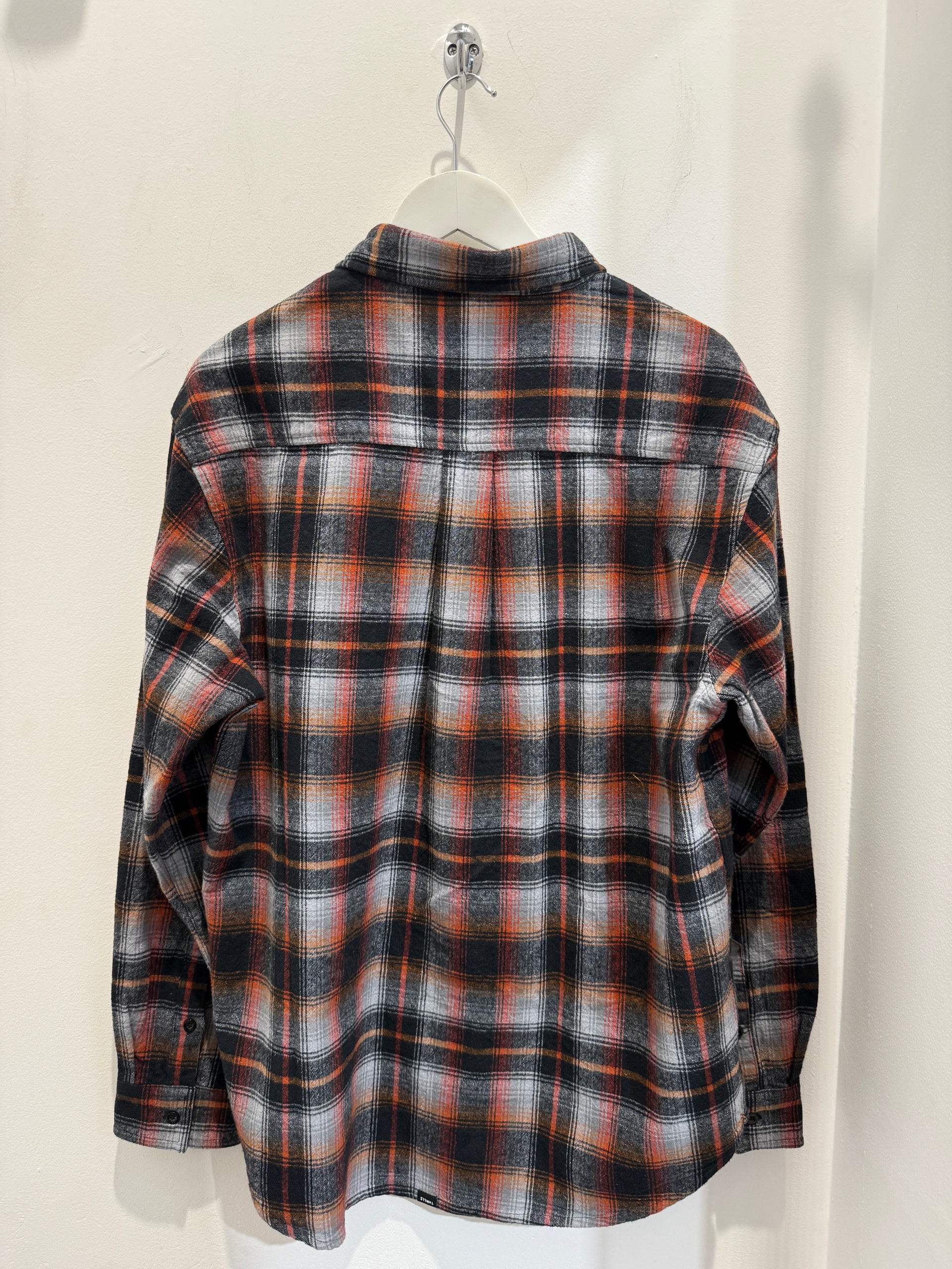 BARRIO LS FLANNEL SHIRT BLACK