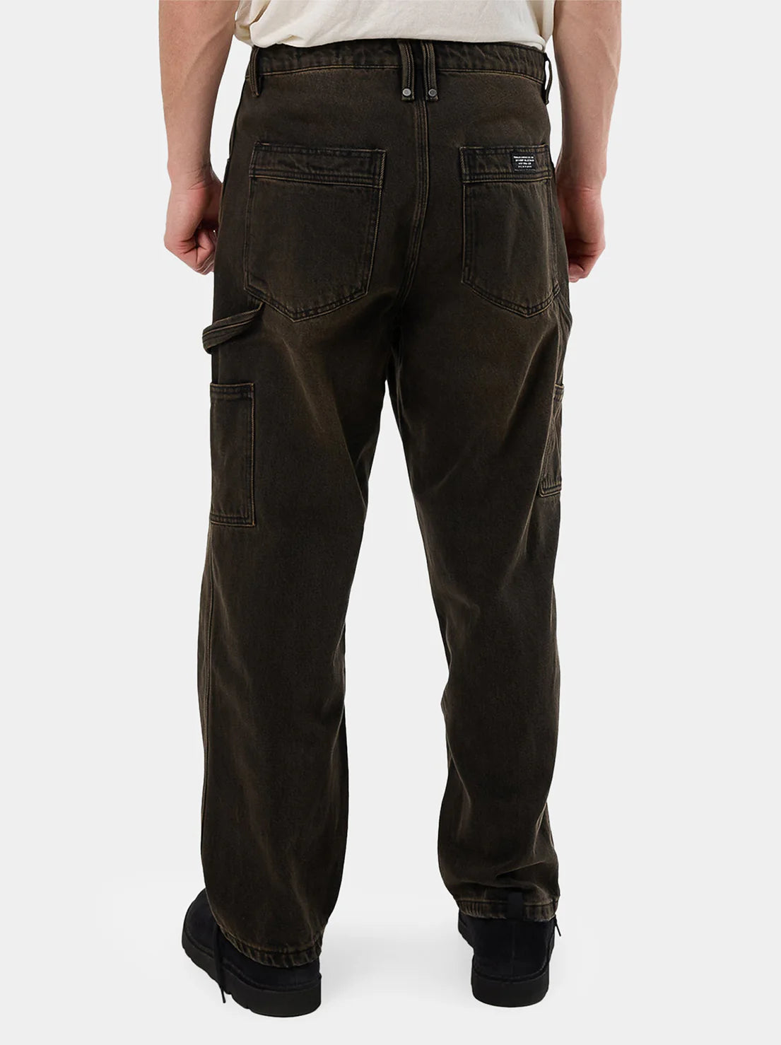 CARPENTER BIG SLACKER JEAN DIRTY OLIVE BLACK