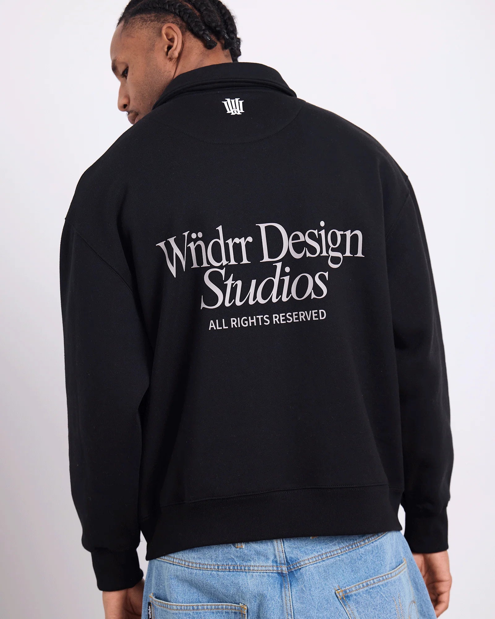 ATELIER RUGBY SWEAT BLACK