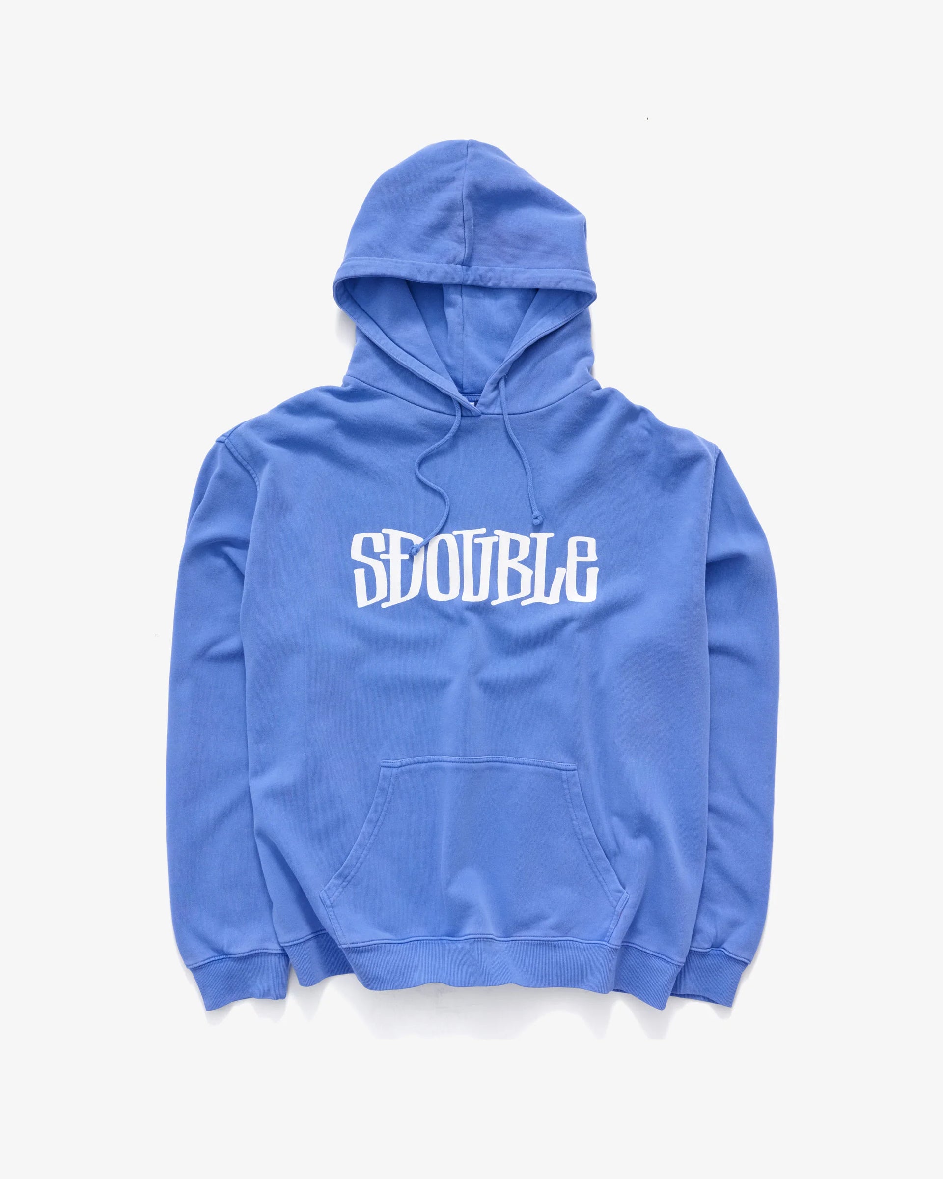 BIG BLOCK PULLOVER HOODIE OVERDYE BLUE