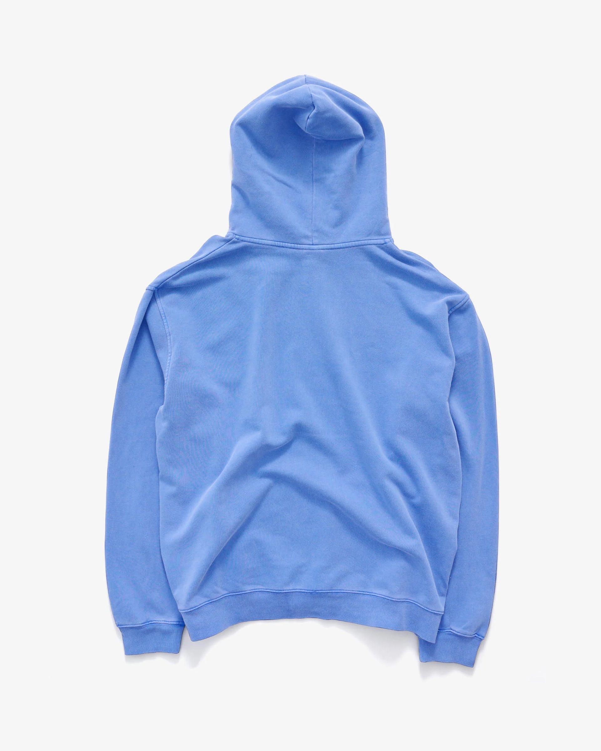 BIG BLOCK PULLOVER HOODIE OVERDYE BLUE