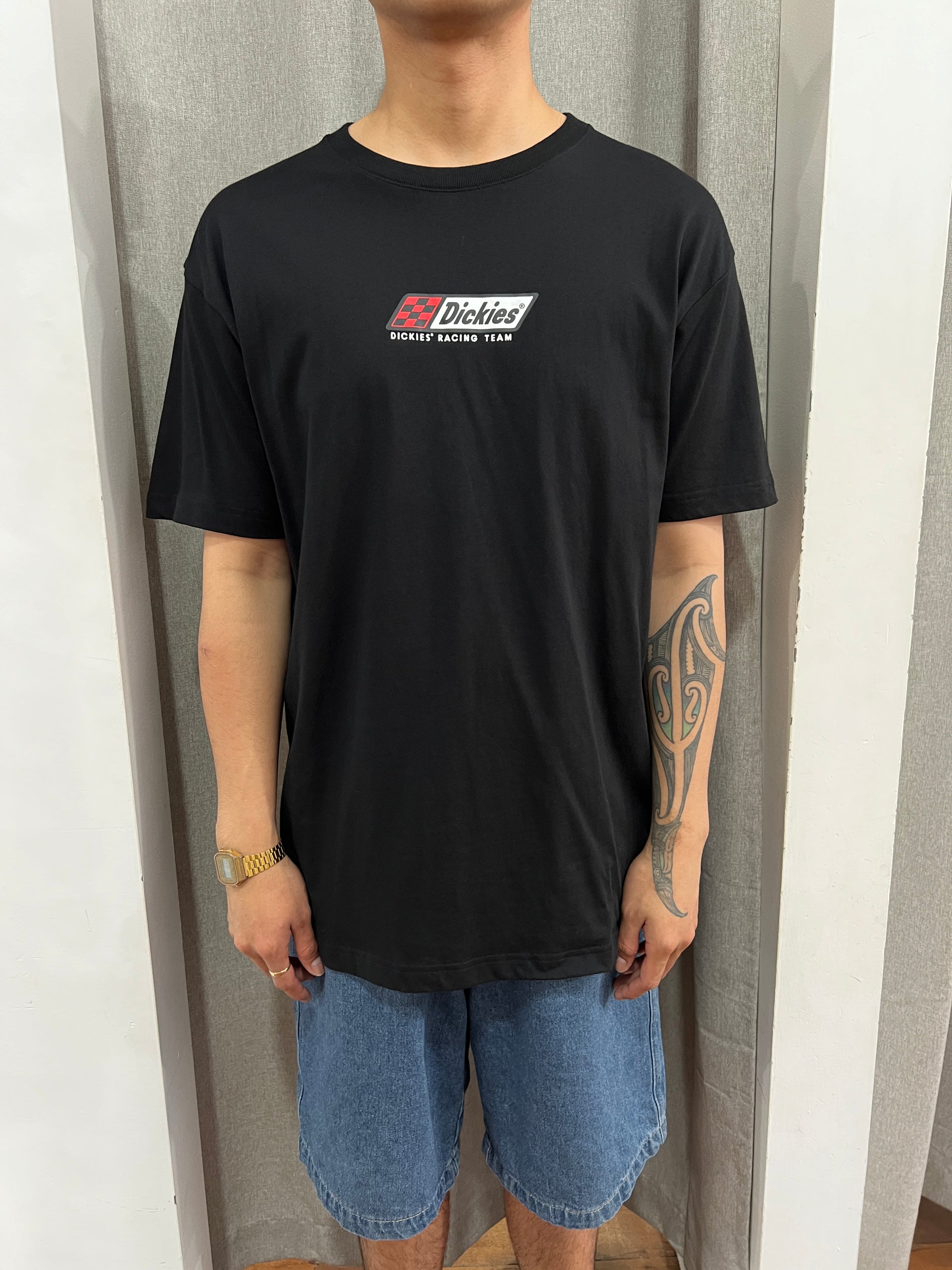 DICKIES RACING TEE BLACK