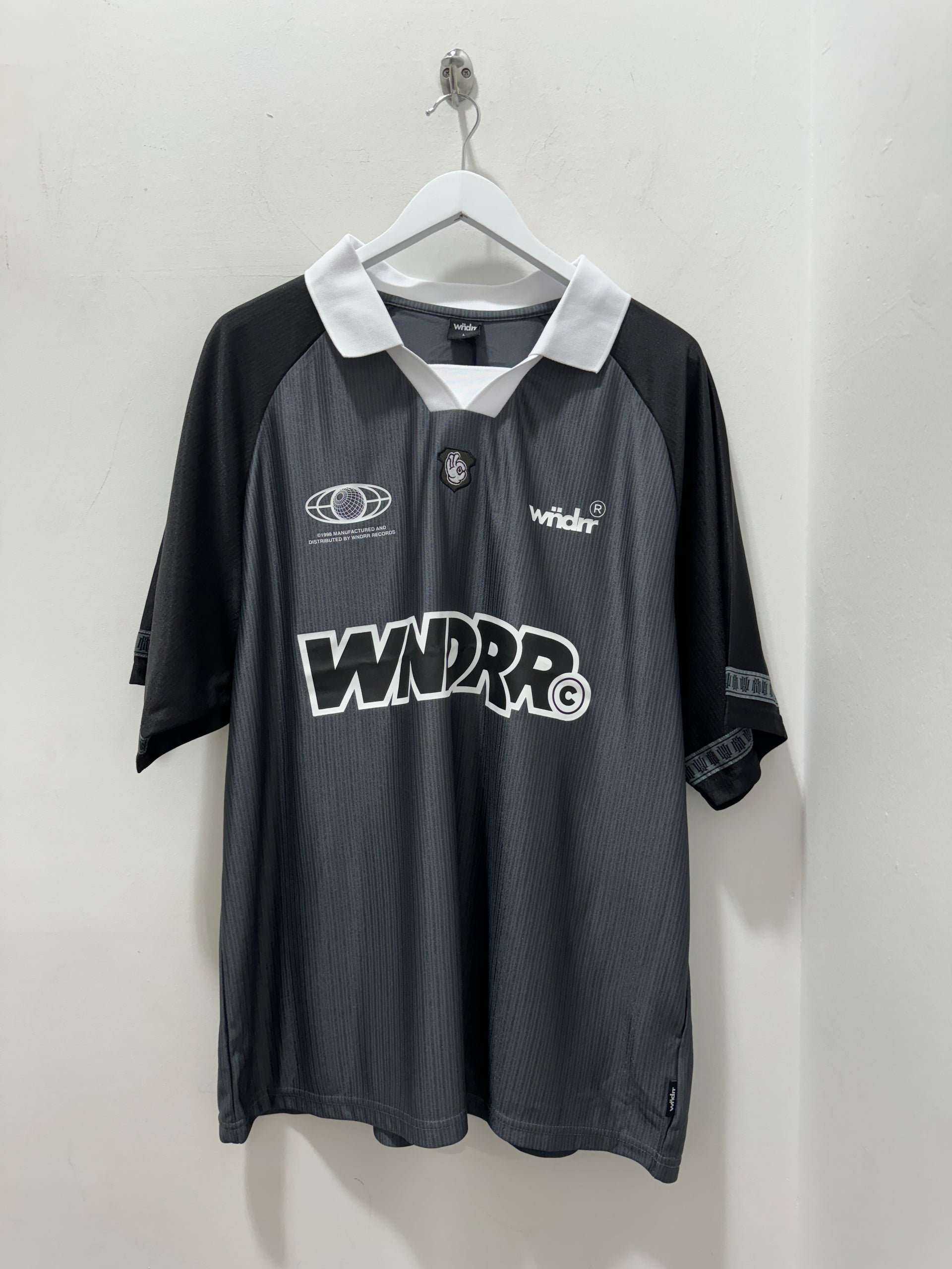 SHODO FOOTBALL JERSEY GREY/BLACK