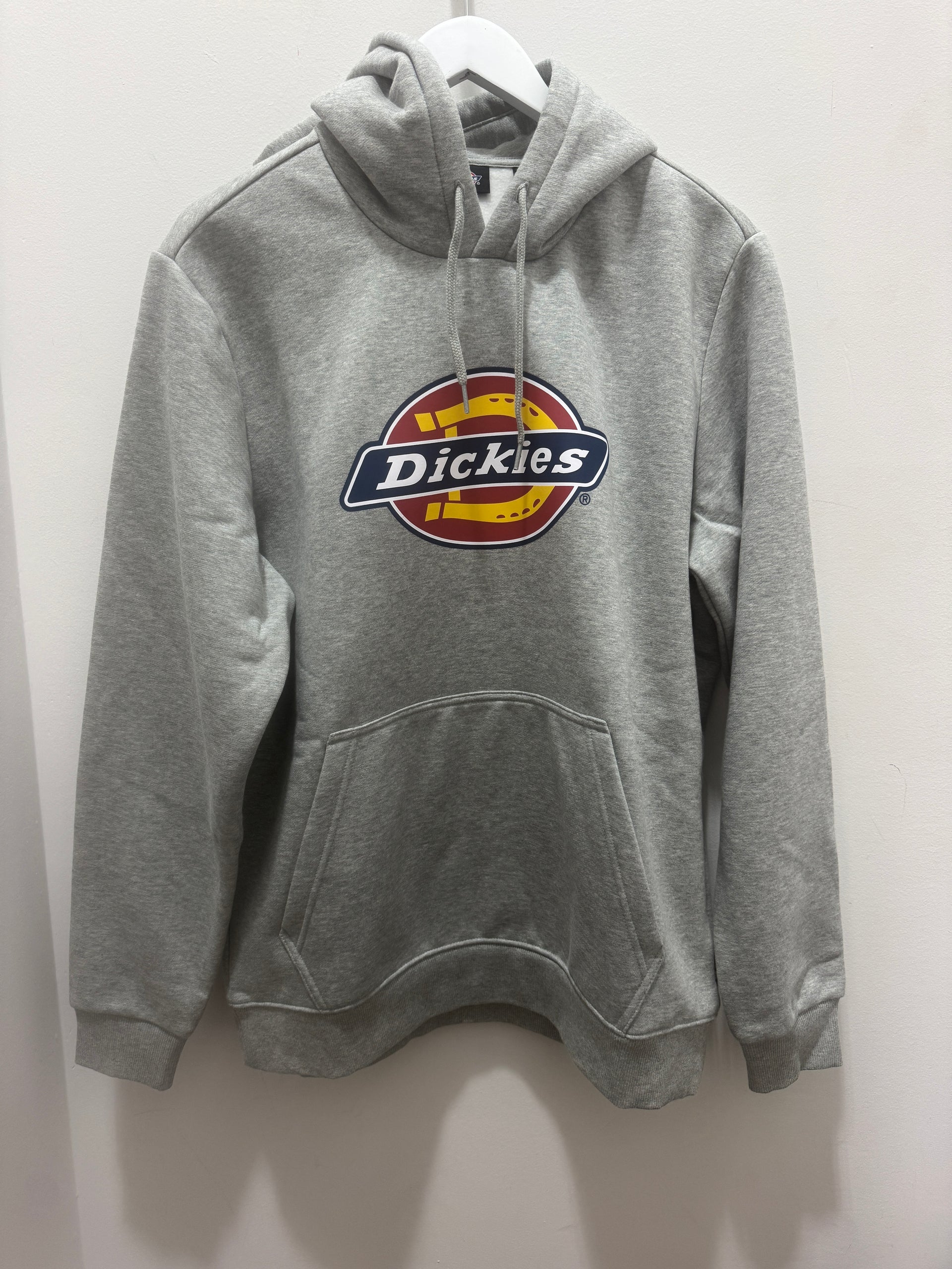 ICON LOGO HOOD GREY