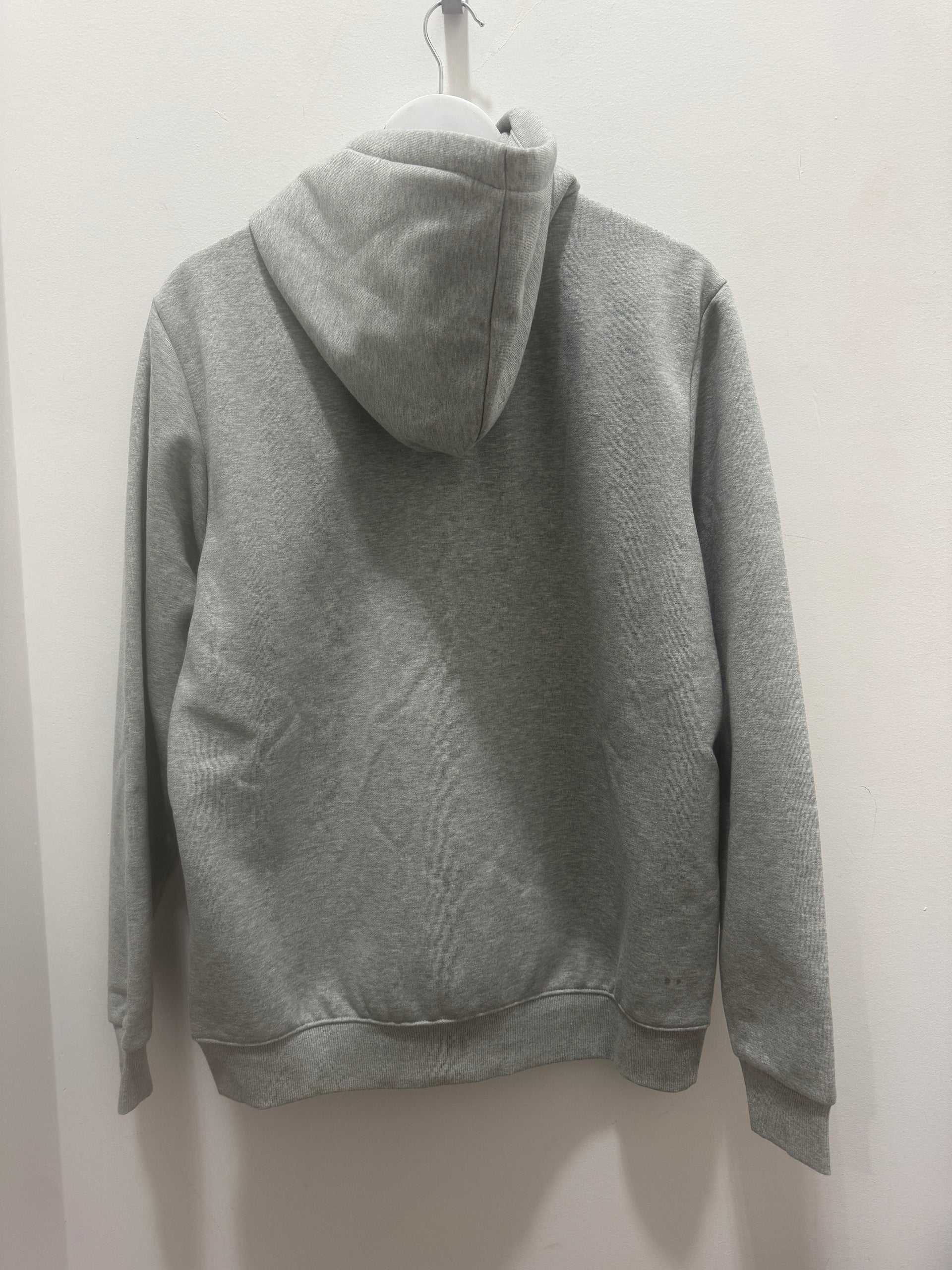 ICON LOGO HOOD GREY