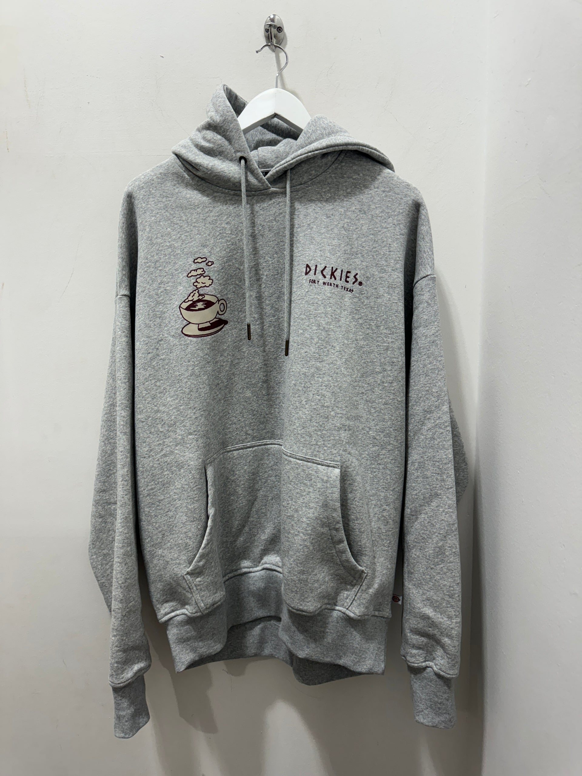 COFFEE HOODY GREY MARLE