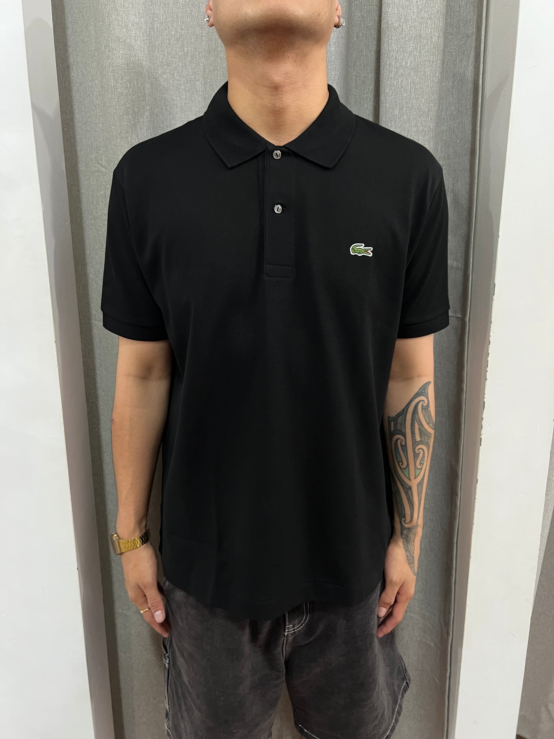 L1212 CLASSIC FIT POLO BLACK