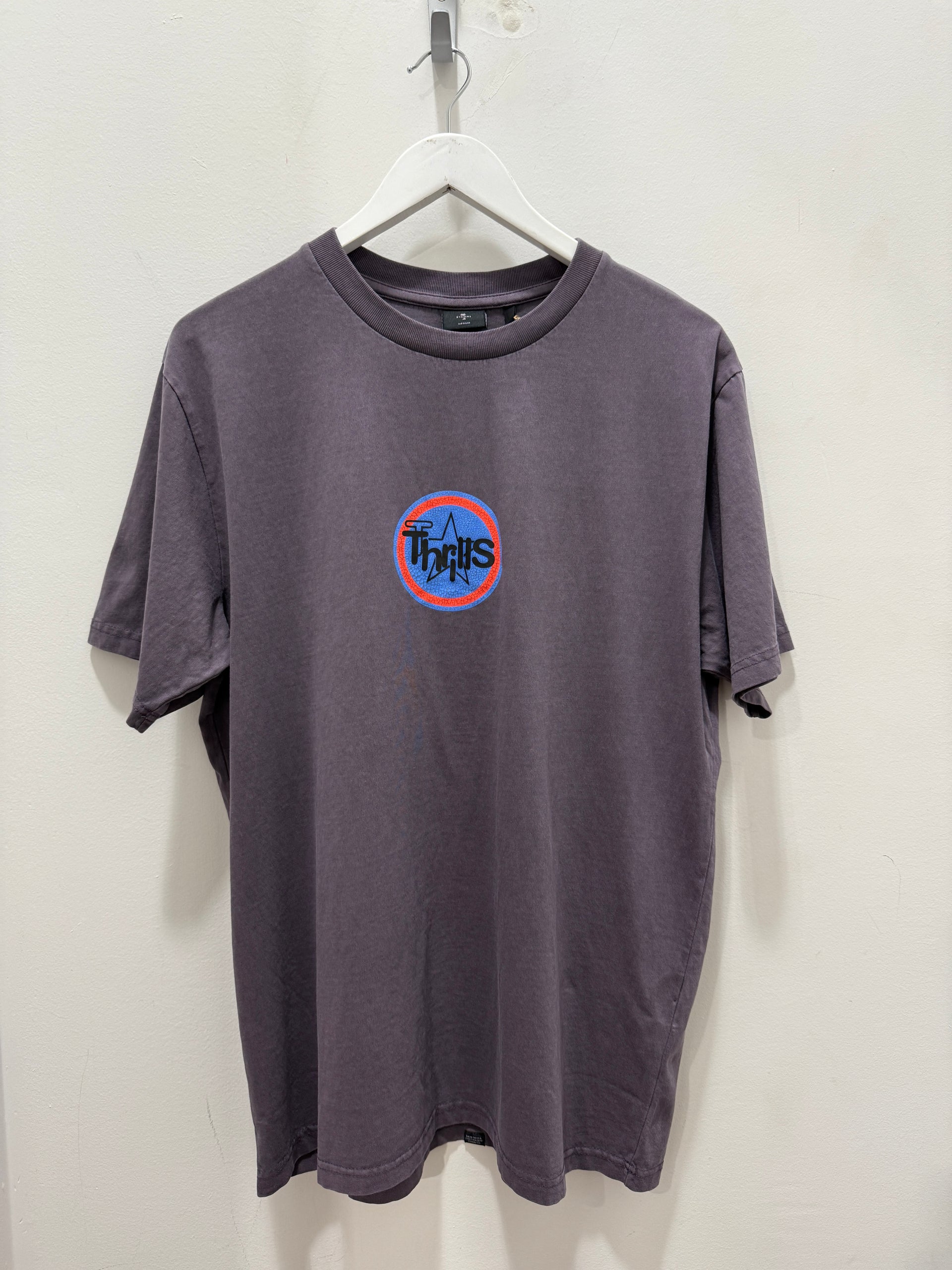 SUPER BLAST MERCH FIT TEE PURPLE ASH