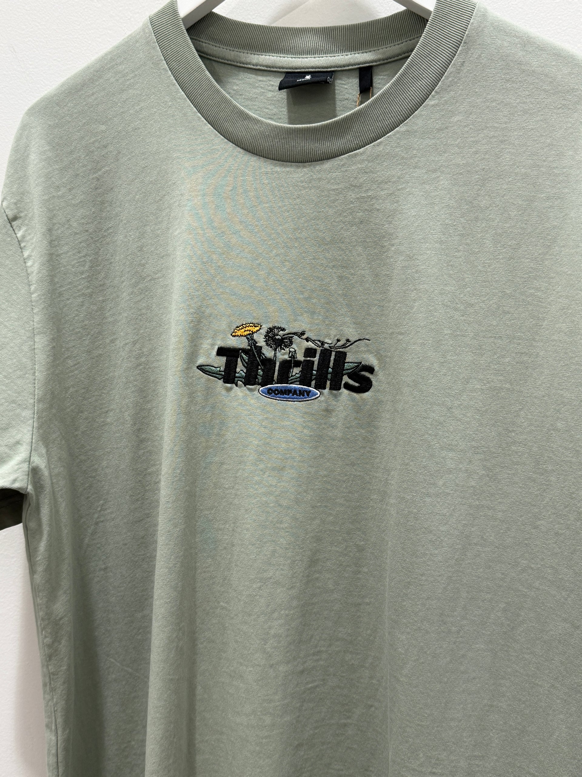MAKE A WISH OVERSIZE FIT TEE DIRTY SAGE