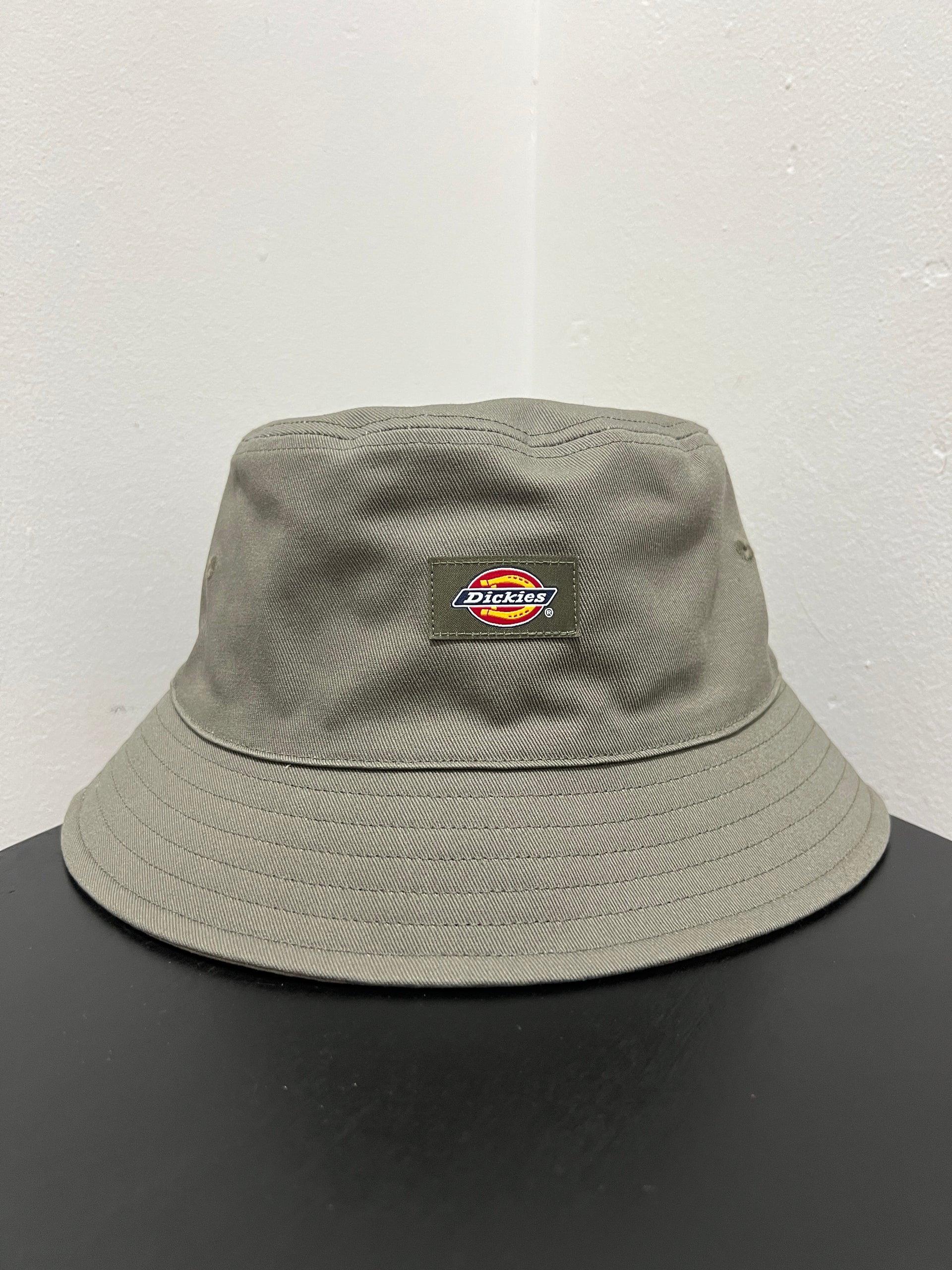 CLASSIC LABEL REVERSIBLE BUCKET HAT MOSS/DESERT SAND