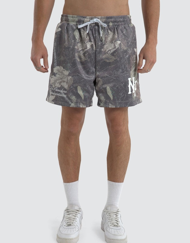 CARVED MESH TRACKSHORT CAMO