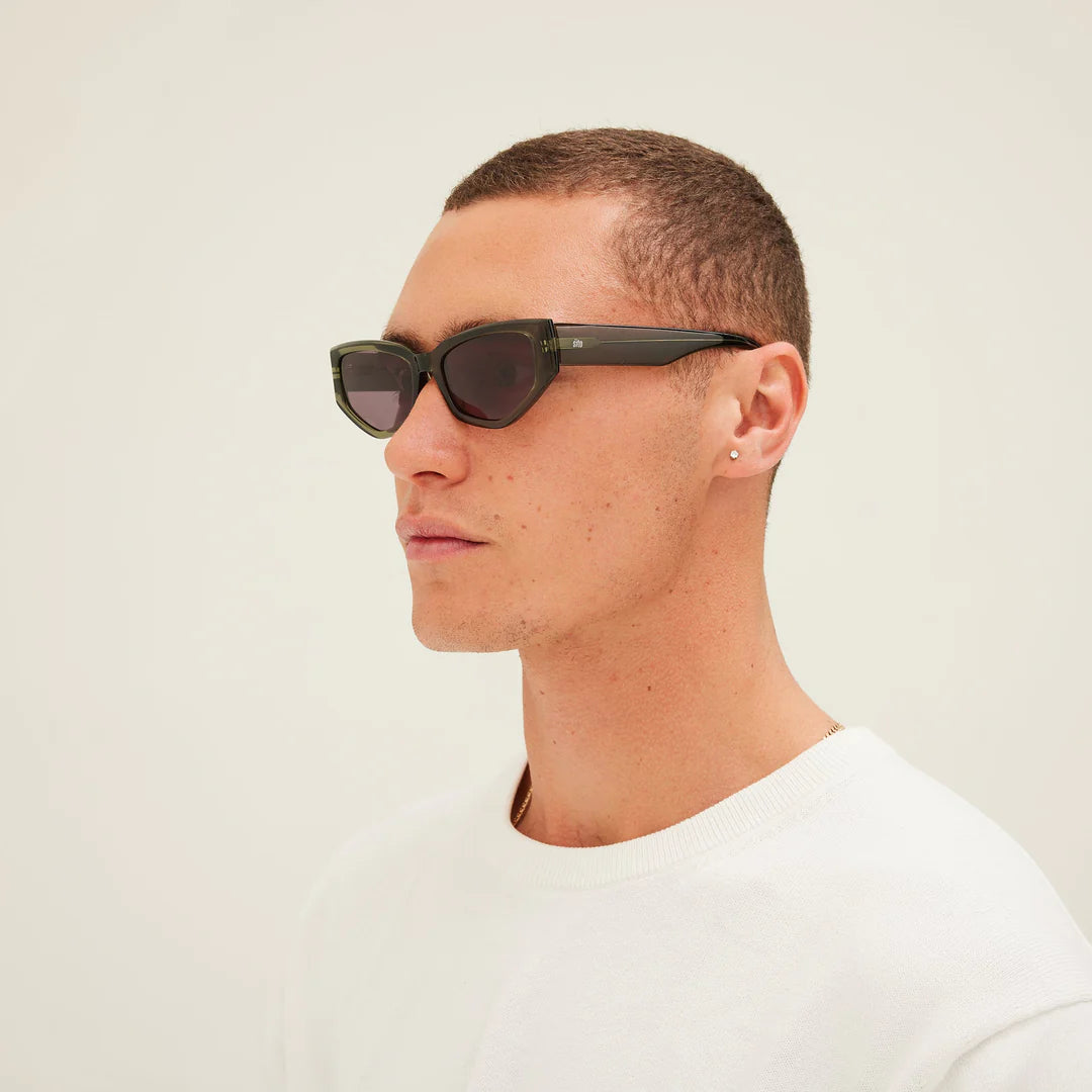 DIAMOND SUNGLASSES PINE NEEDLE/GREY