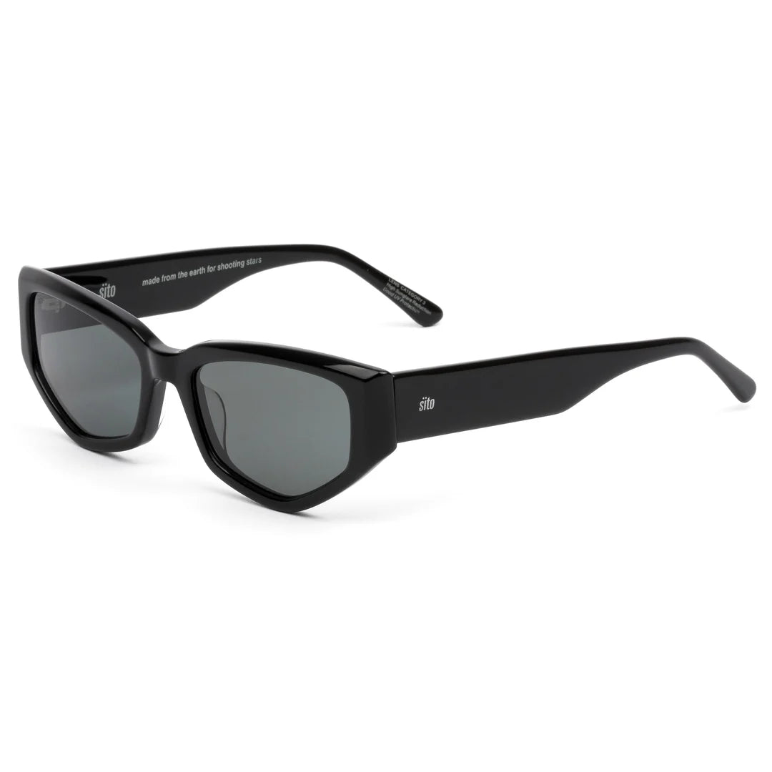 DIAMOND SUNGLASSES BLACK/IRON GREY POLARISED