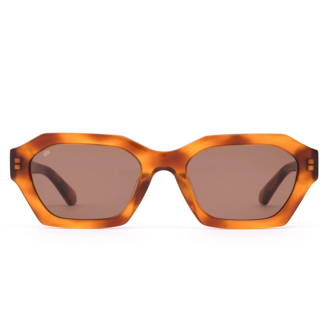 KINETIC SUNGLASSES AMBER TORT/COFFEE