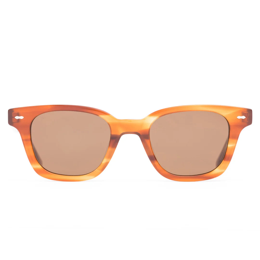 RYKER SUNGLASSES TANGELO/BROWN POLARISED