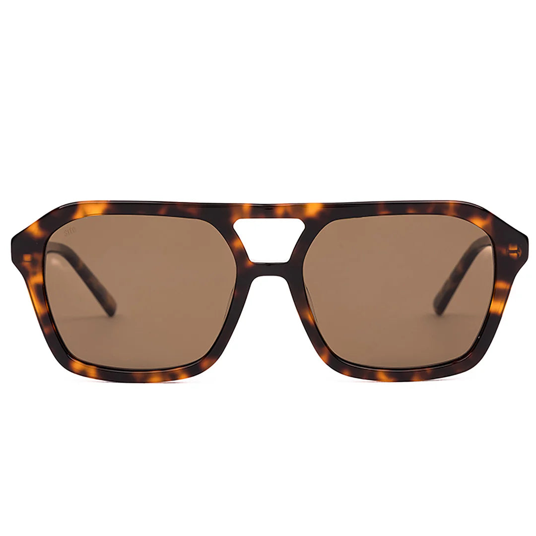 THE VOID SUNGLASSES MAPLE TORT/BROWN POLARISED