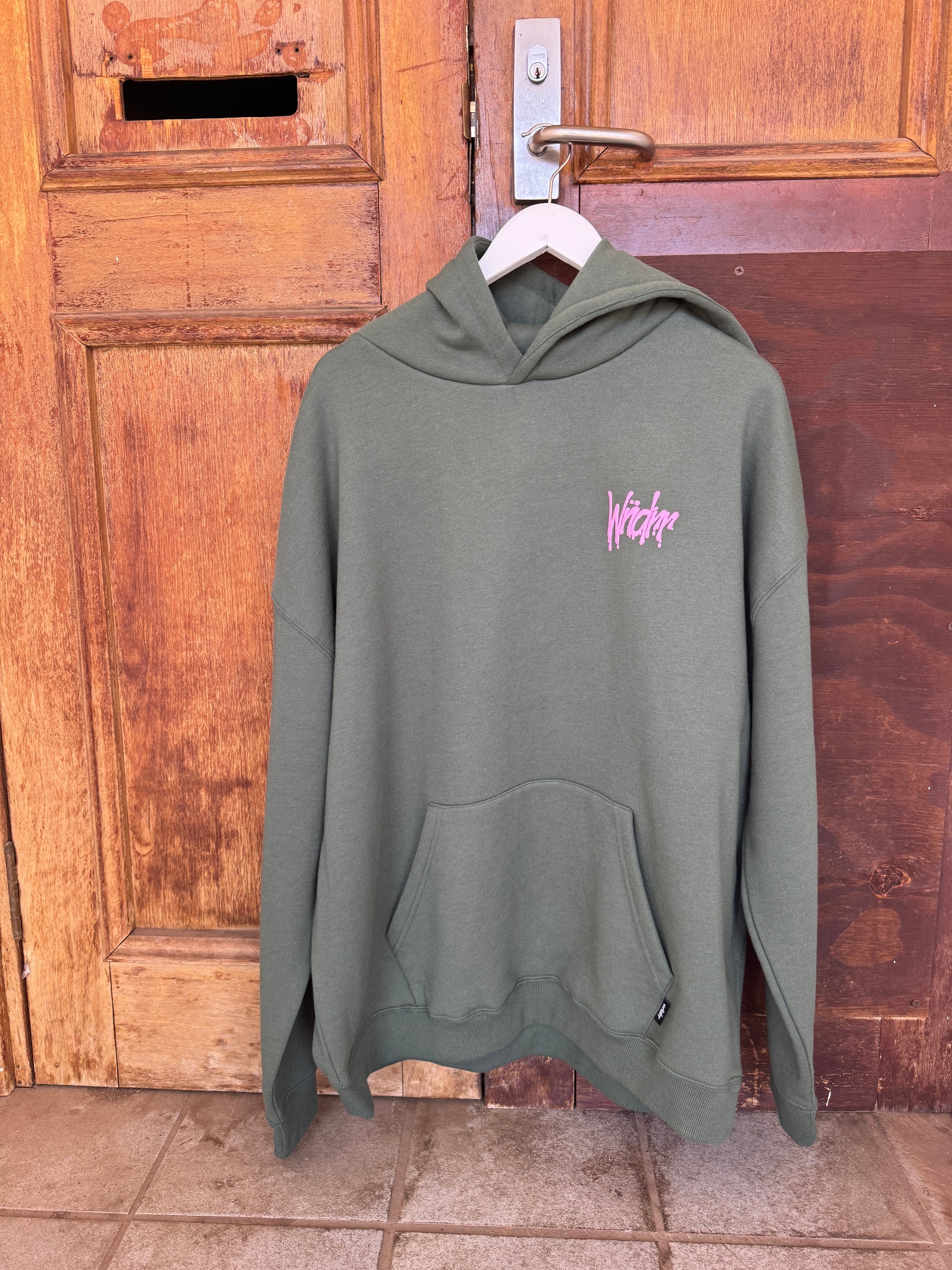 TOP TIER HOOD SWEAT DARK GREEN