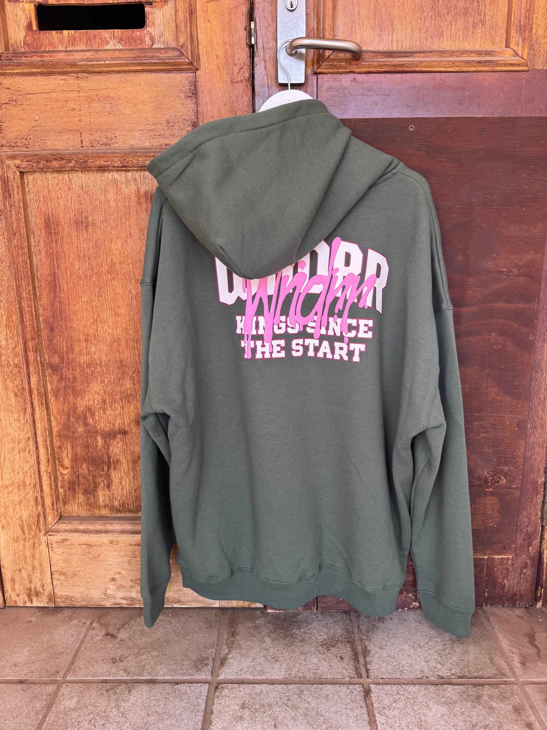 TOP TIER HOOD SWEAT DARK GREEN