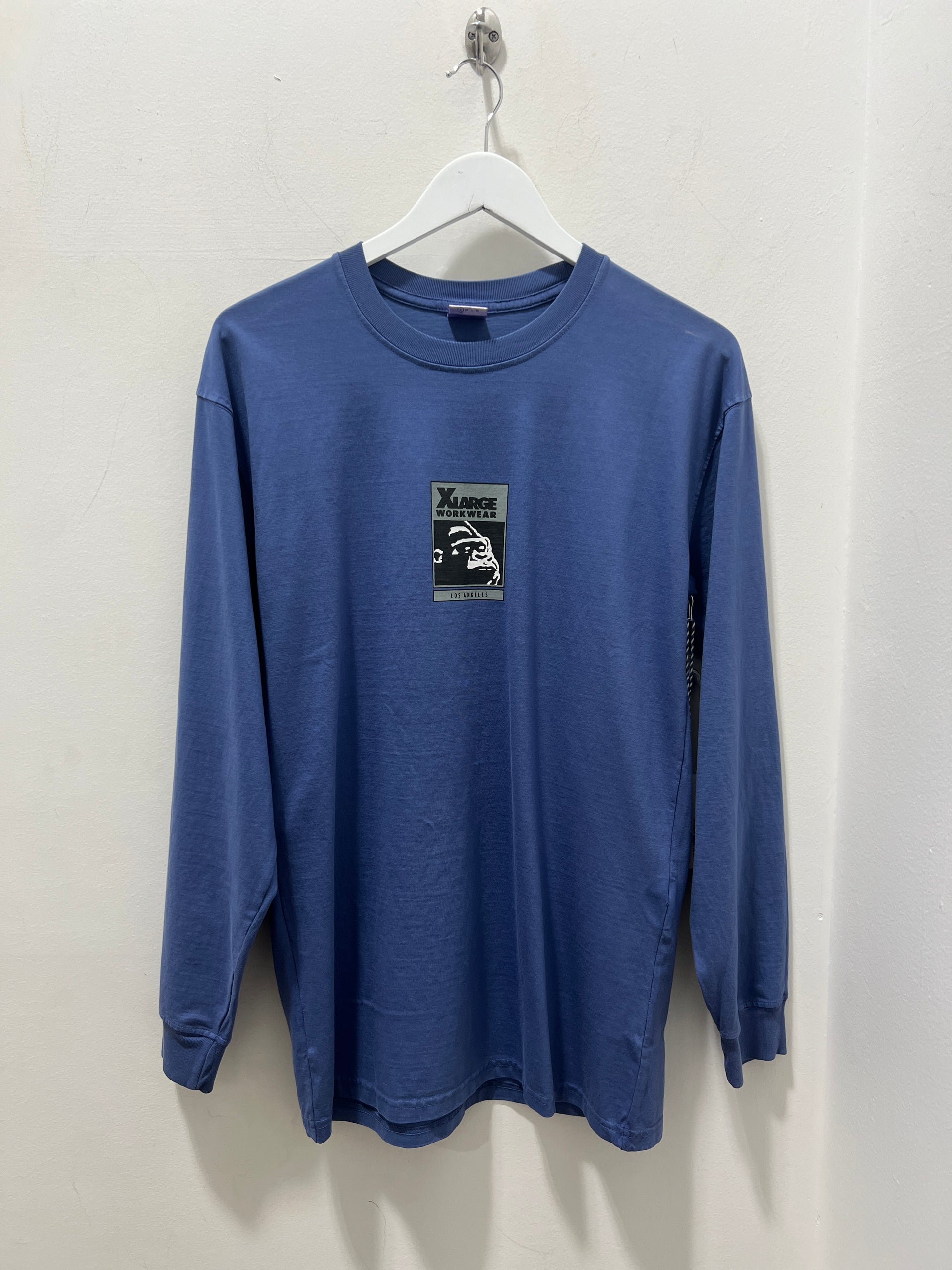 WORKWEAR LS TEE - SLATE BLUE