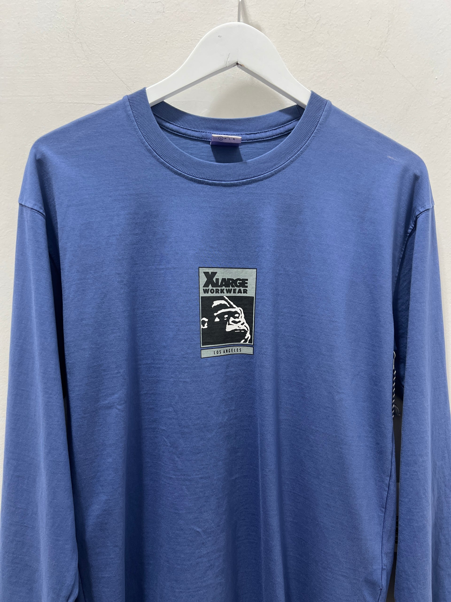 WORKWEAR LS TEE - SLATE BLUE