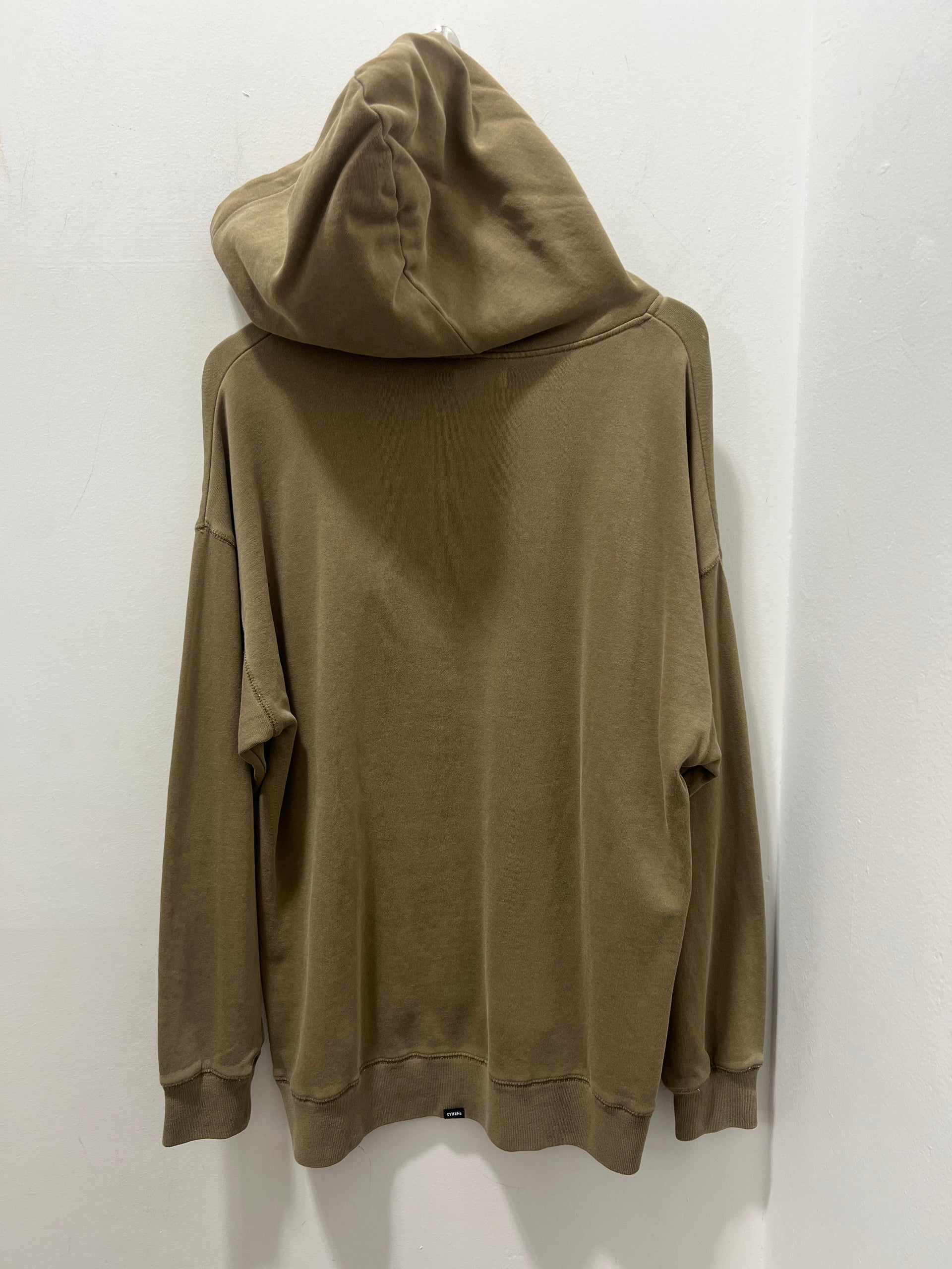 MINIMAL THRILLS SLOUCH PULL ON HOOD - MOSS