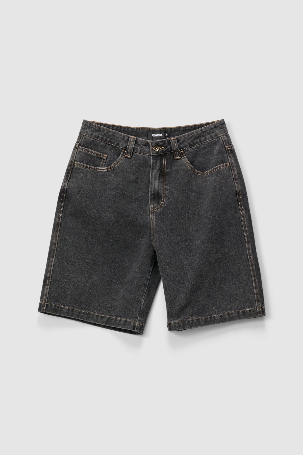 DRIP DRY BULL DENIM 91 SHORT WASHED BLACK