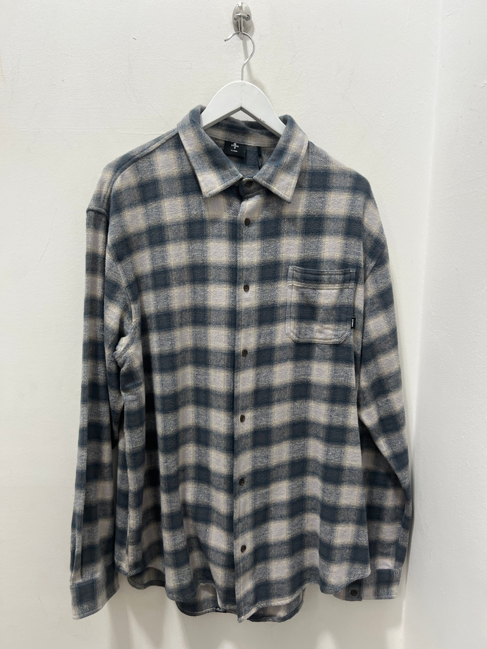 BARRIO FLANNEL SHIRT - PETROL