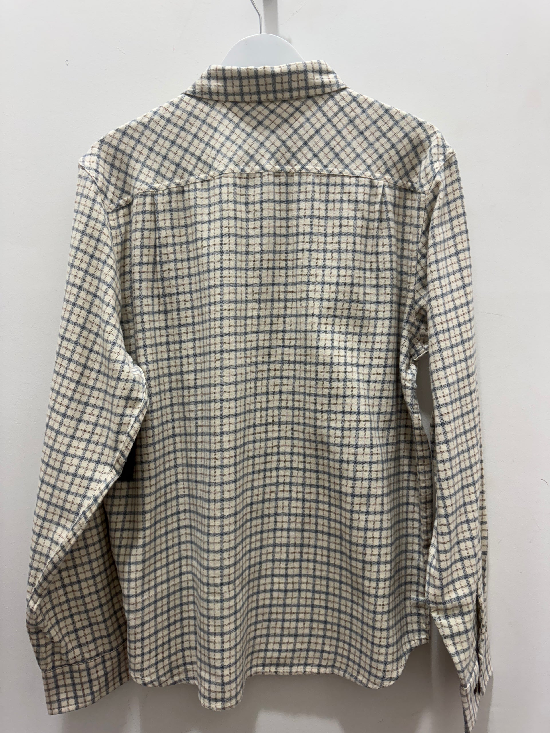 BOWERY LW ULTRA FLANNEL WHITECAP/BASALT
