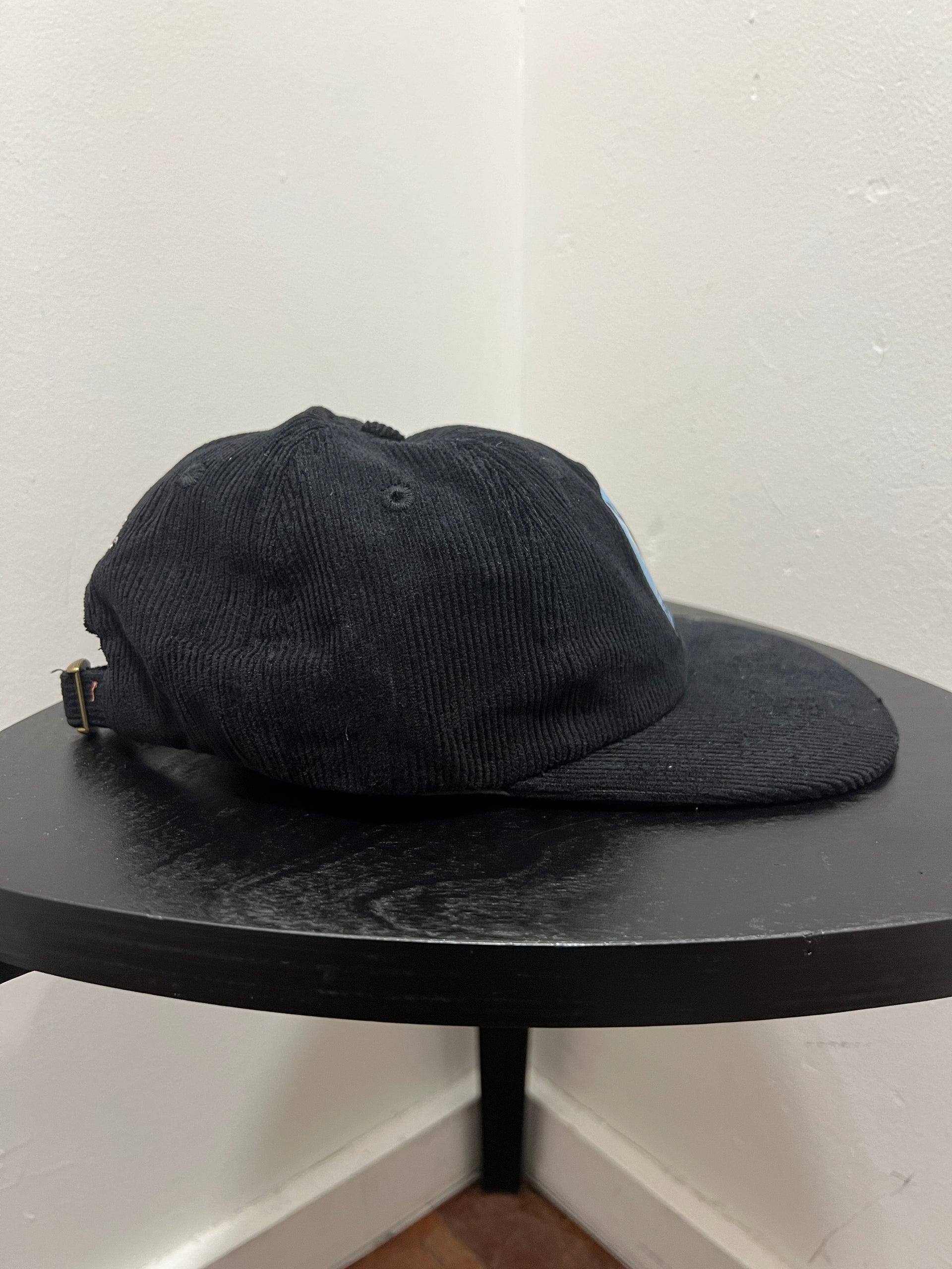 VALENTINE CORD CAP BLACK