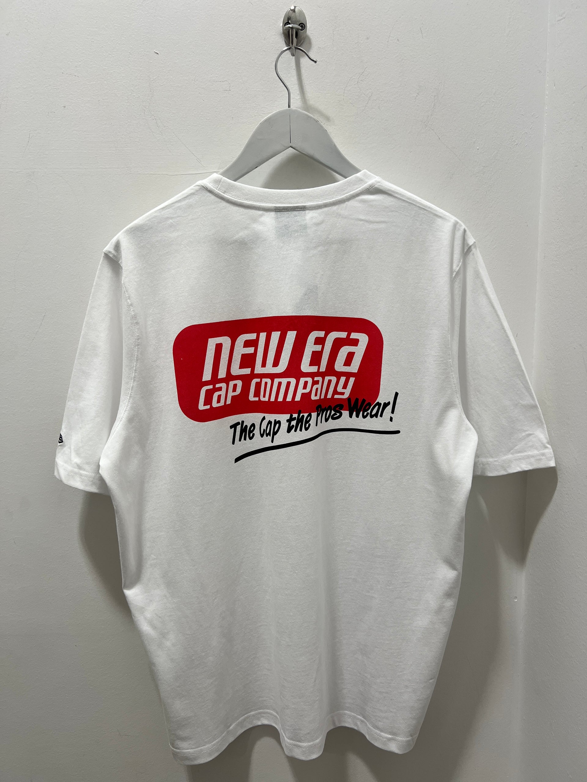 NEW ERA CAP SS TEE WHITE