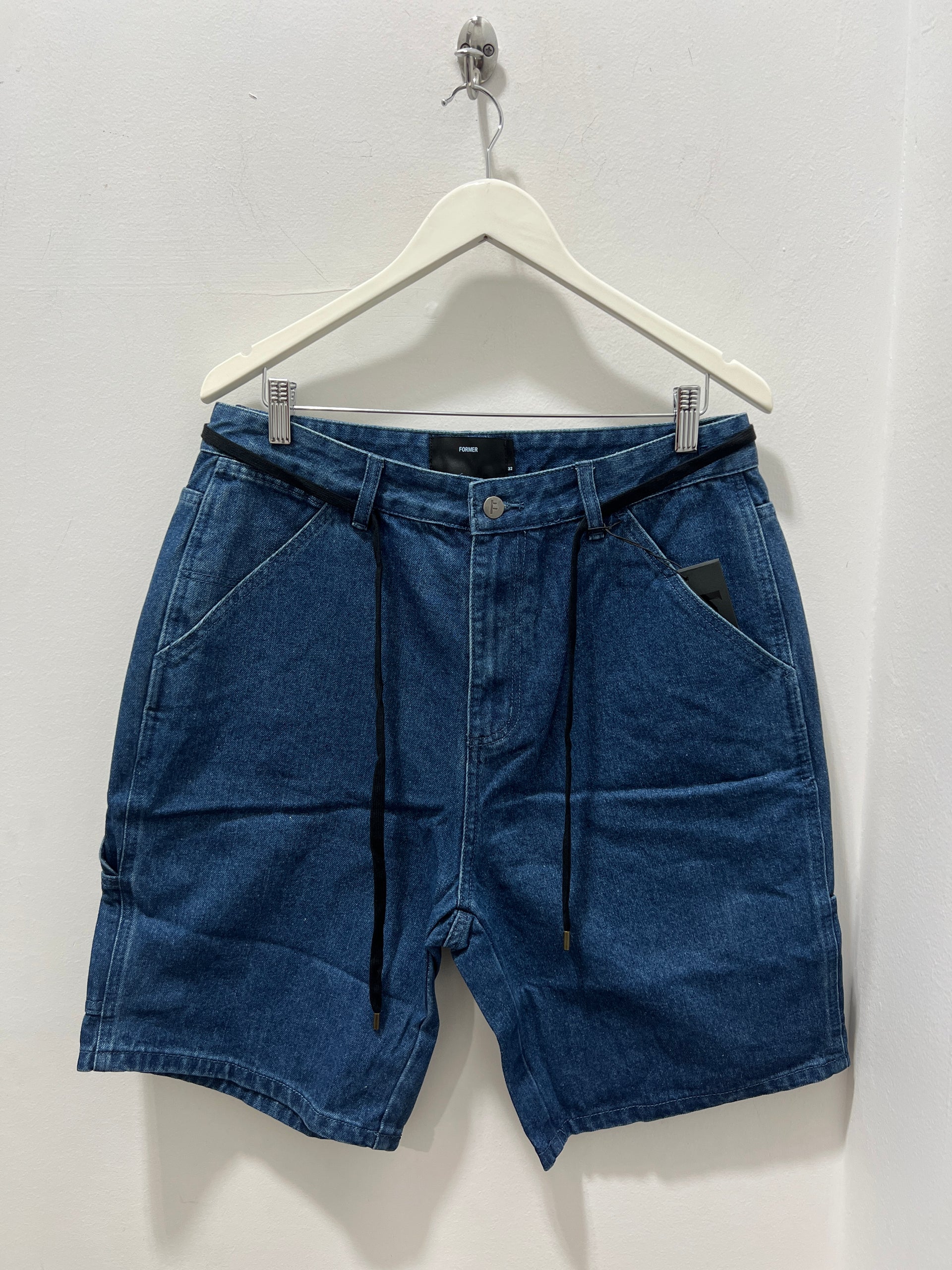 REYNOLDS DENIM 21" WALKSHORT BLUE STONE