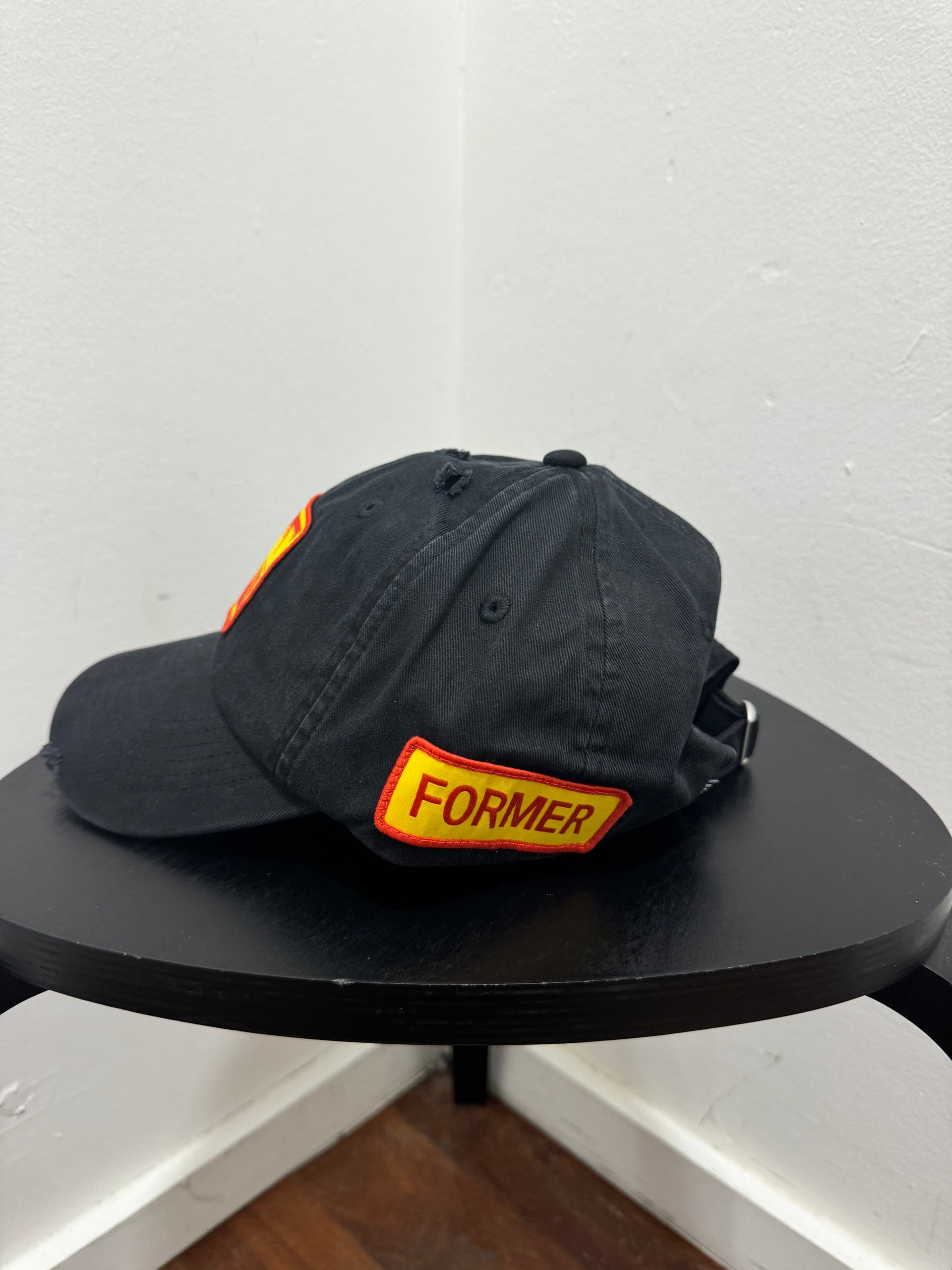 BURNOUT CAP BLACK