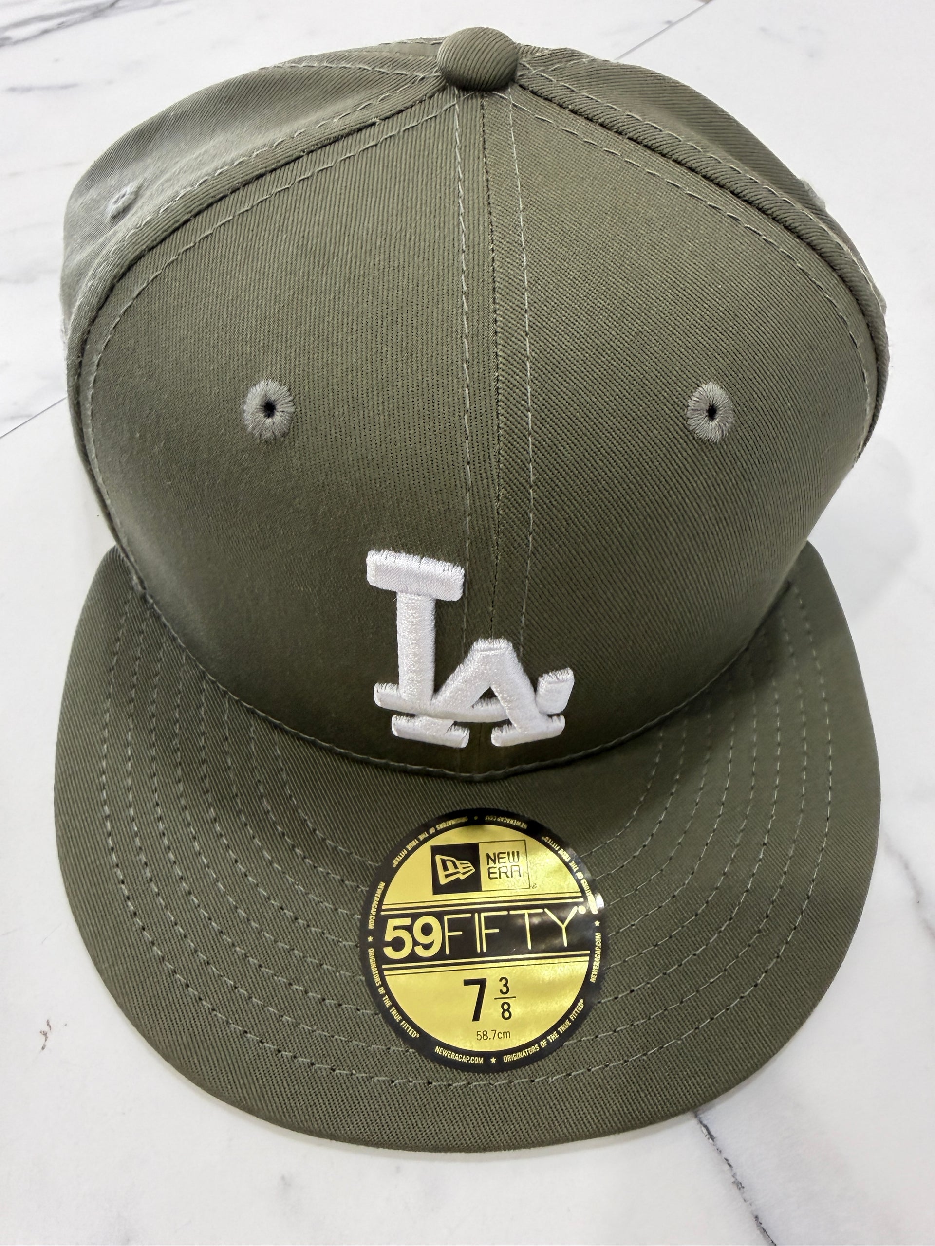 5950 LA DODGERS CAP NEW OLIVE
