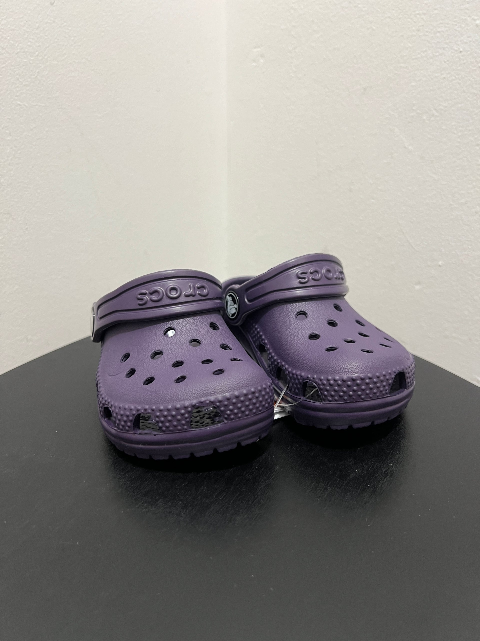 TODDLERS CLASSIC CLOG DARK IRIS