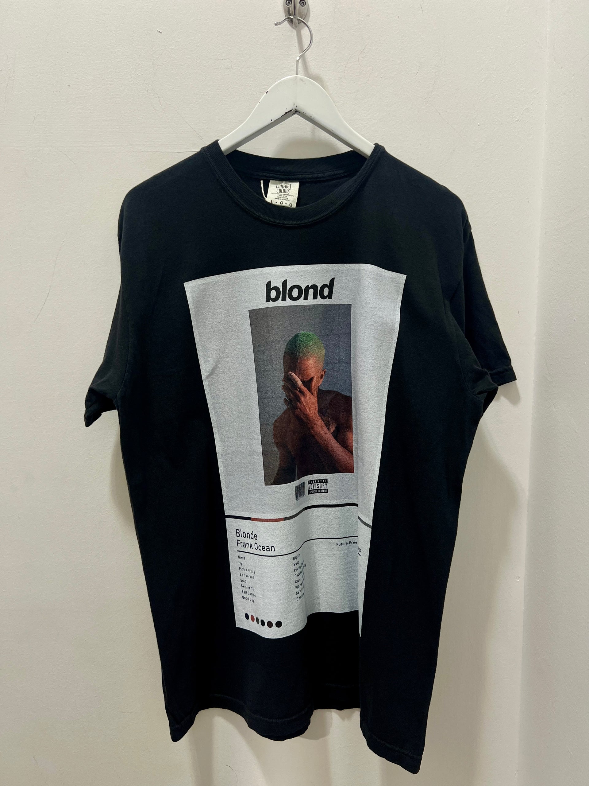 FRANK OCEAN ALBUM TEE - BLACK