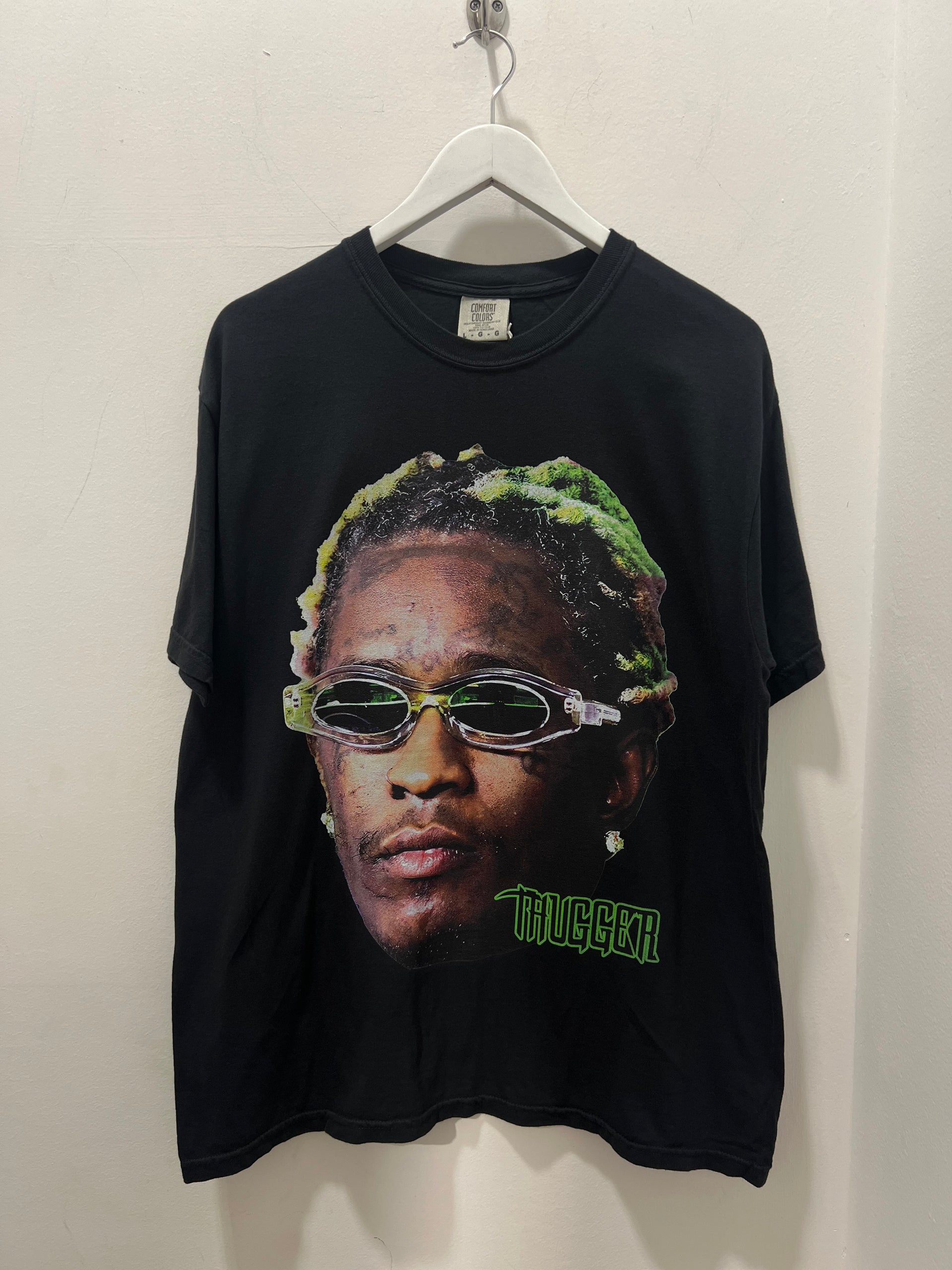 YOUNG THUGGER FACE DROP TEE