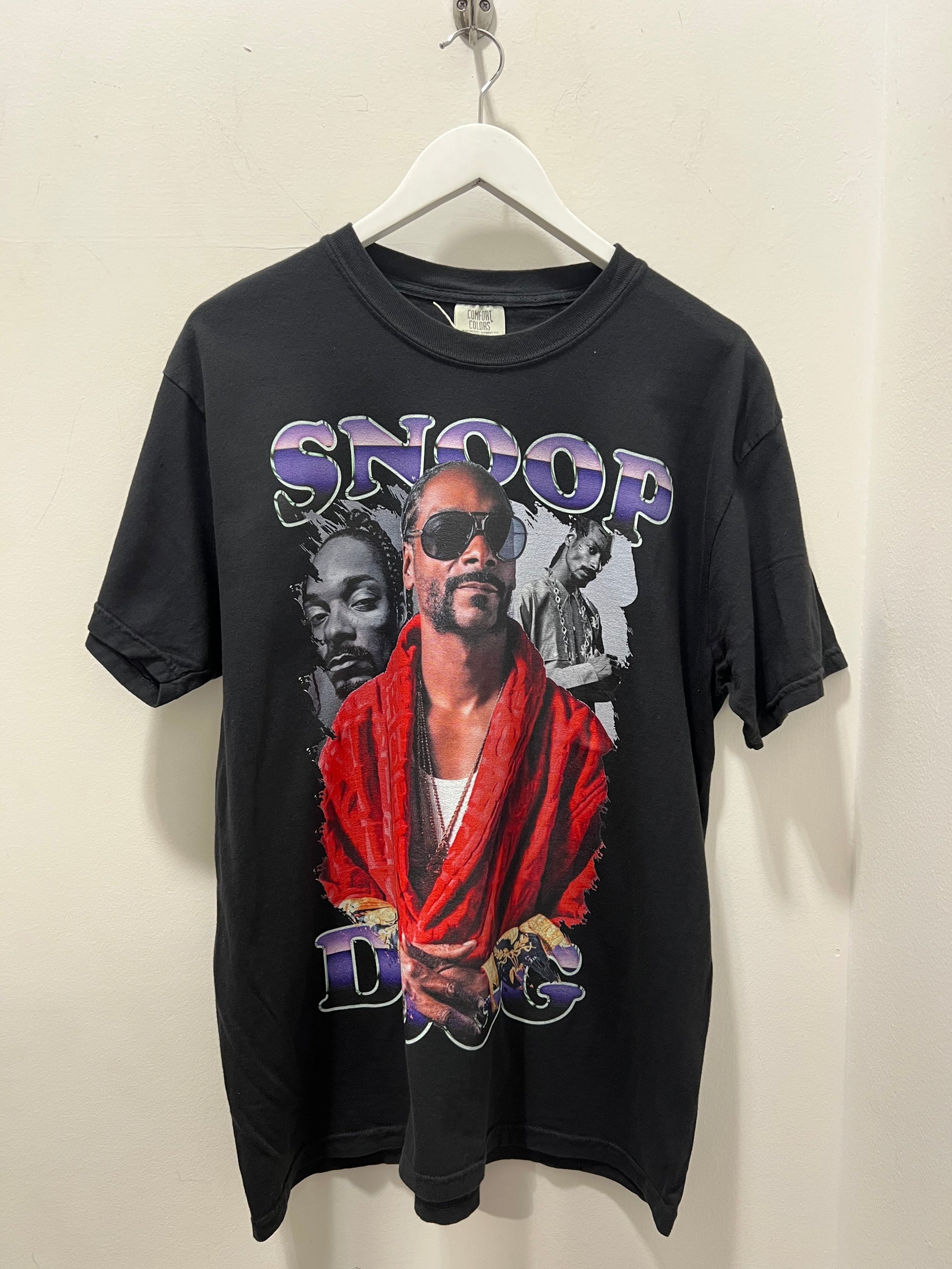 SNOOP DOG BOOTLEG TEE - BLACK