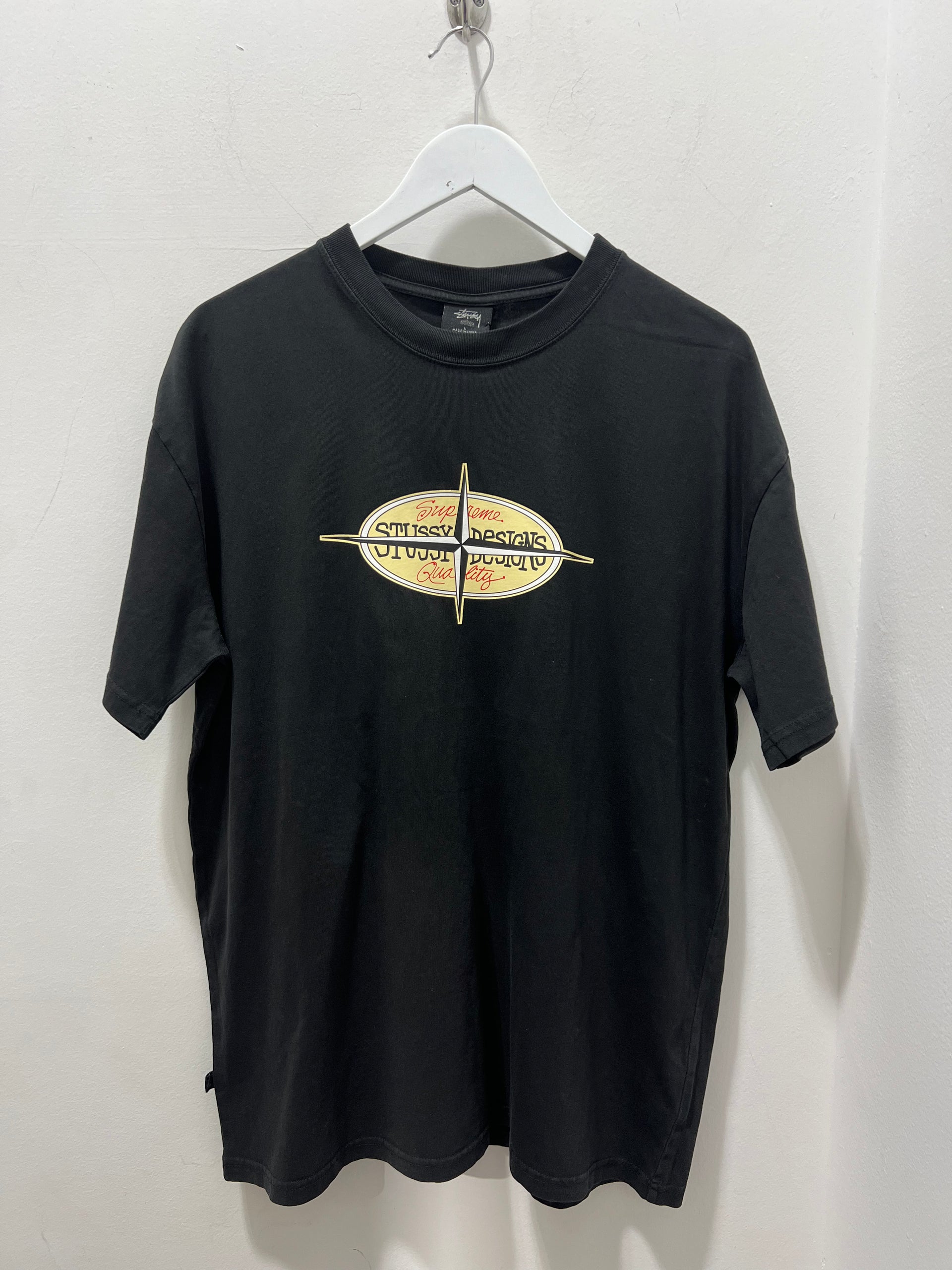 POINTS SS TEE - PIGMENT BLACK