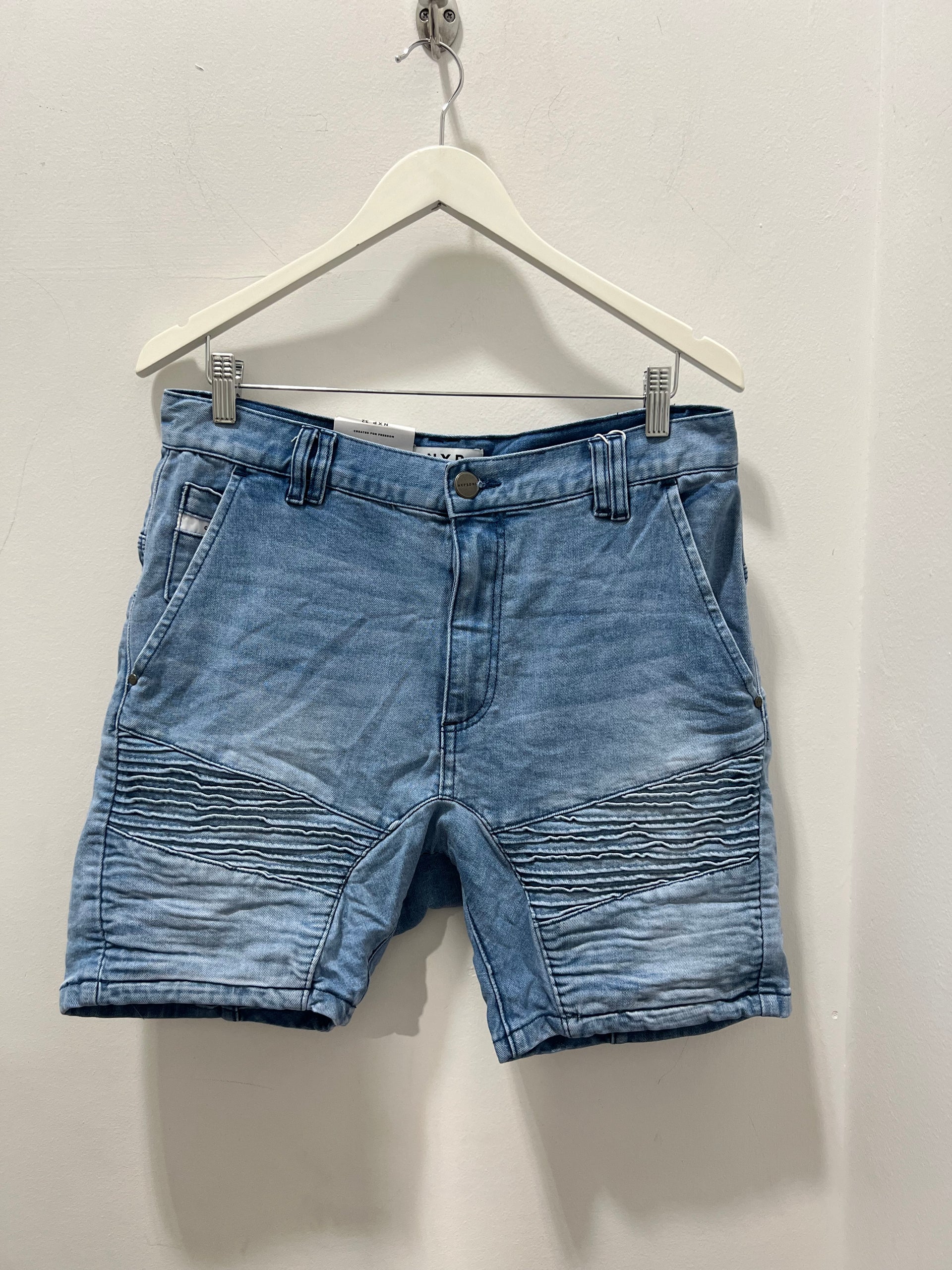 HELLCAT DENIM SHORT - NEWPORT BLUE