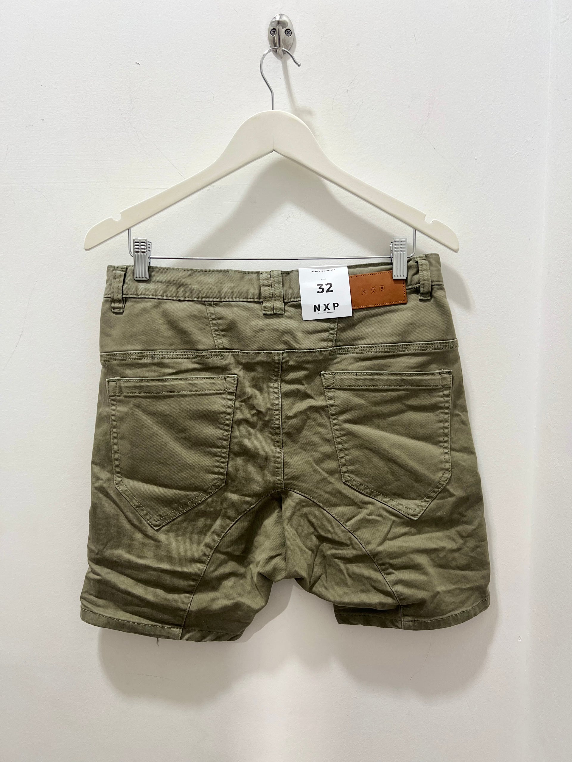 HELLCAT DENIM SHORT - KHAKI