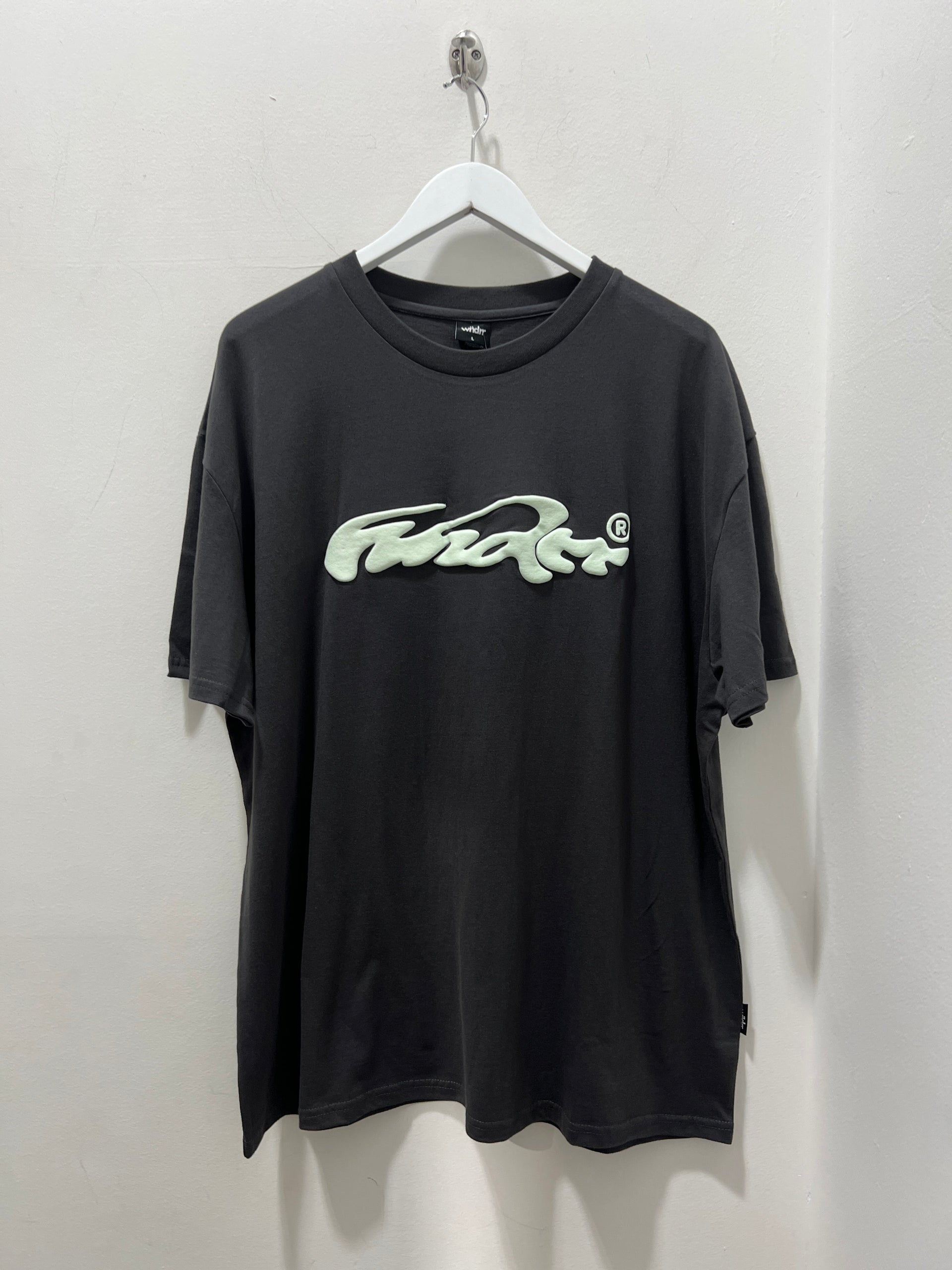 INFLUX BOX FIT TEE - FADED BLACK