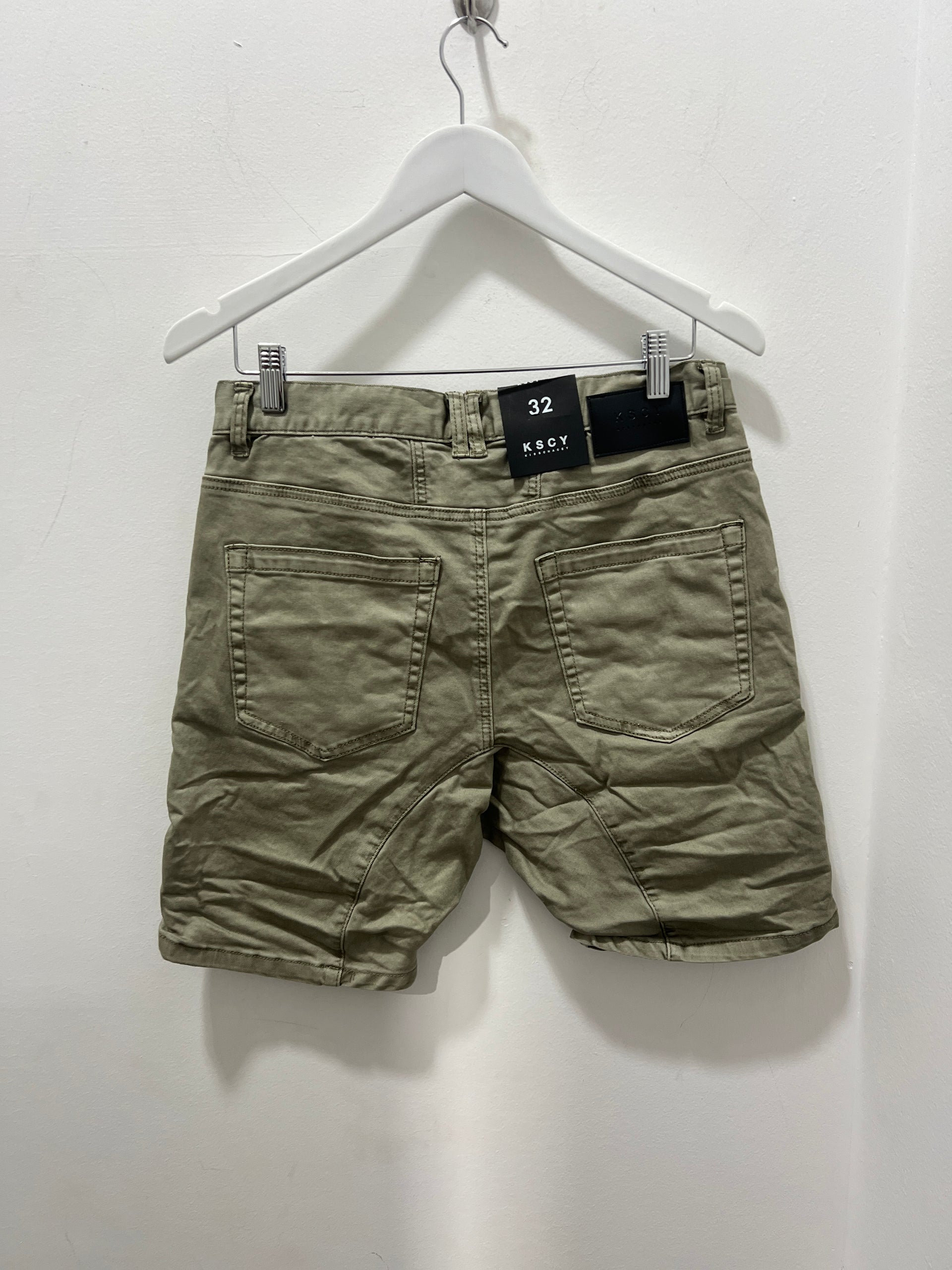 SPECTRA DENIM SHORT - HIGHLAND GREEN