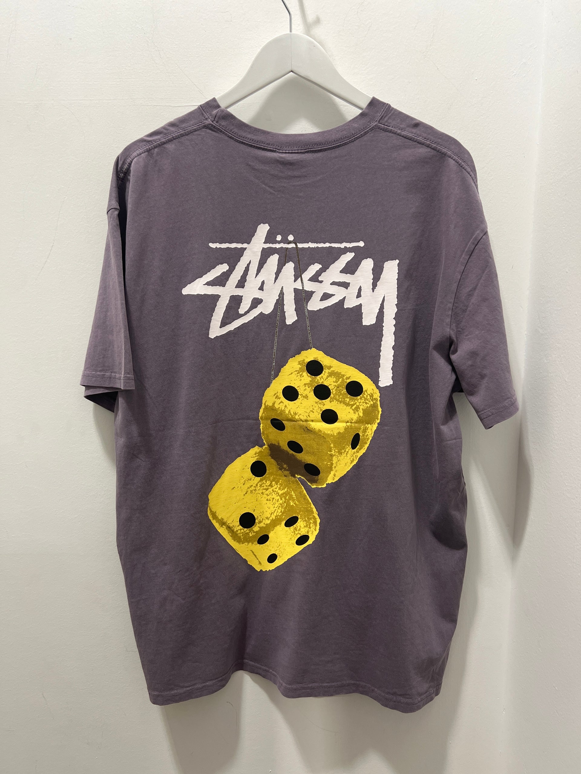 FUZZY DICE SS TEE - PIGMNET MAUVE