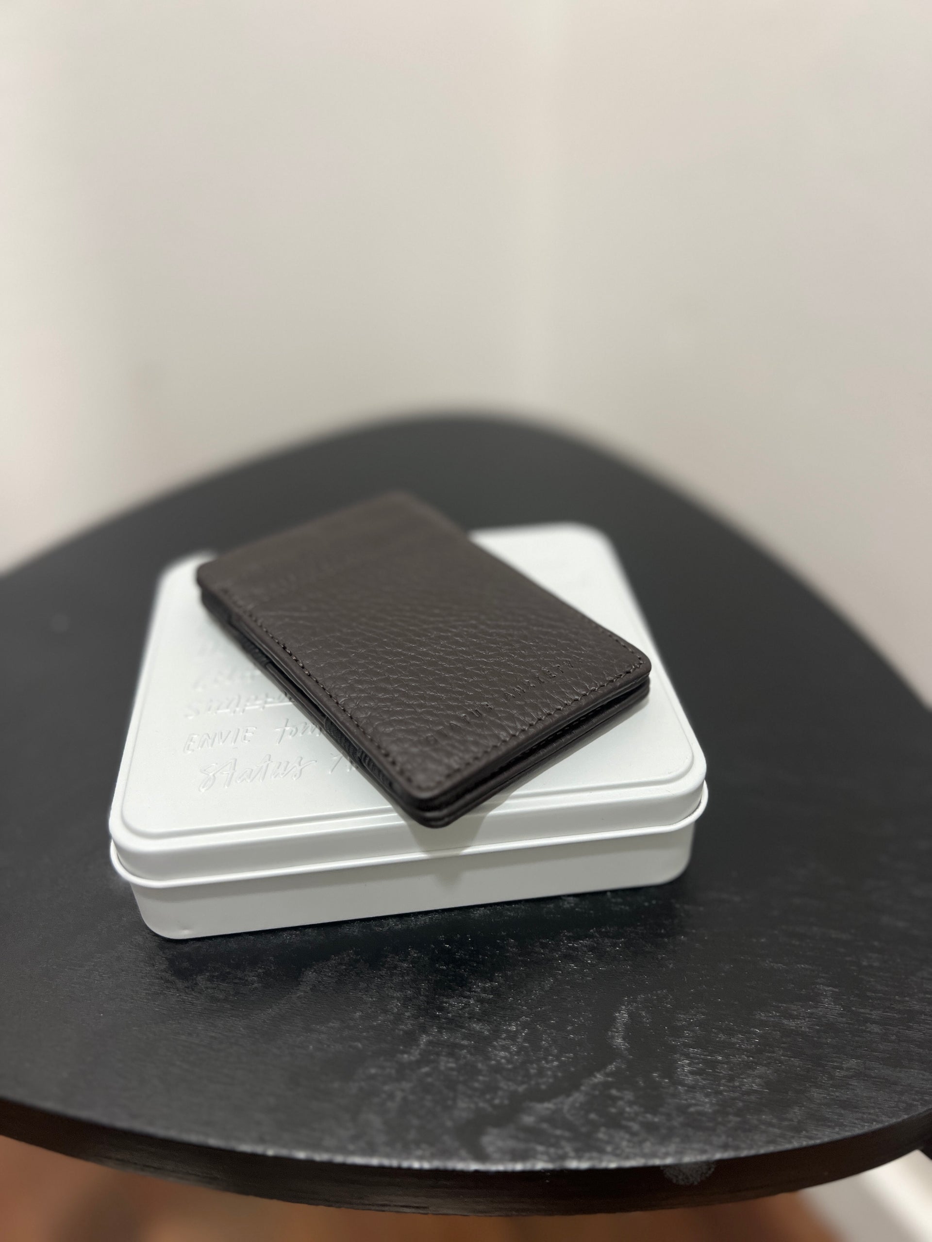 FLIP WALLET - CHOCOLATE