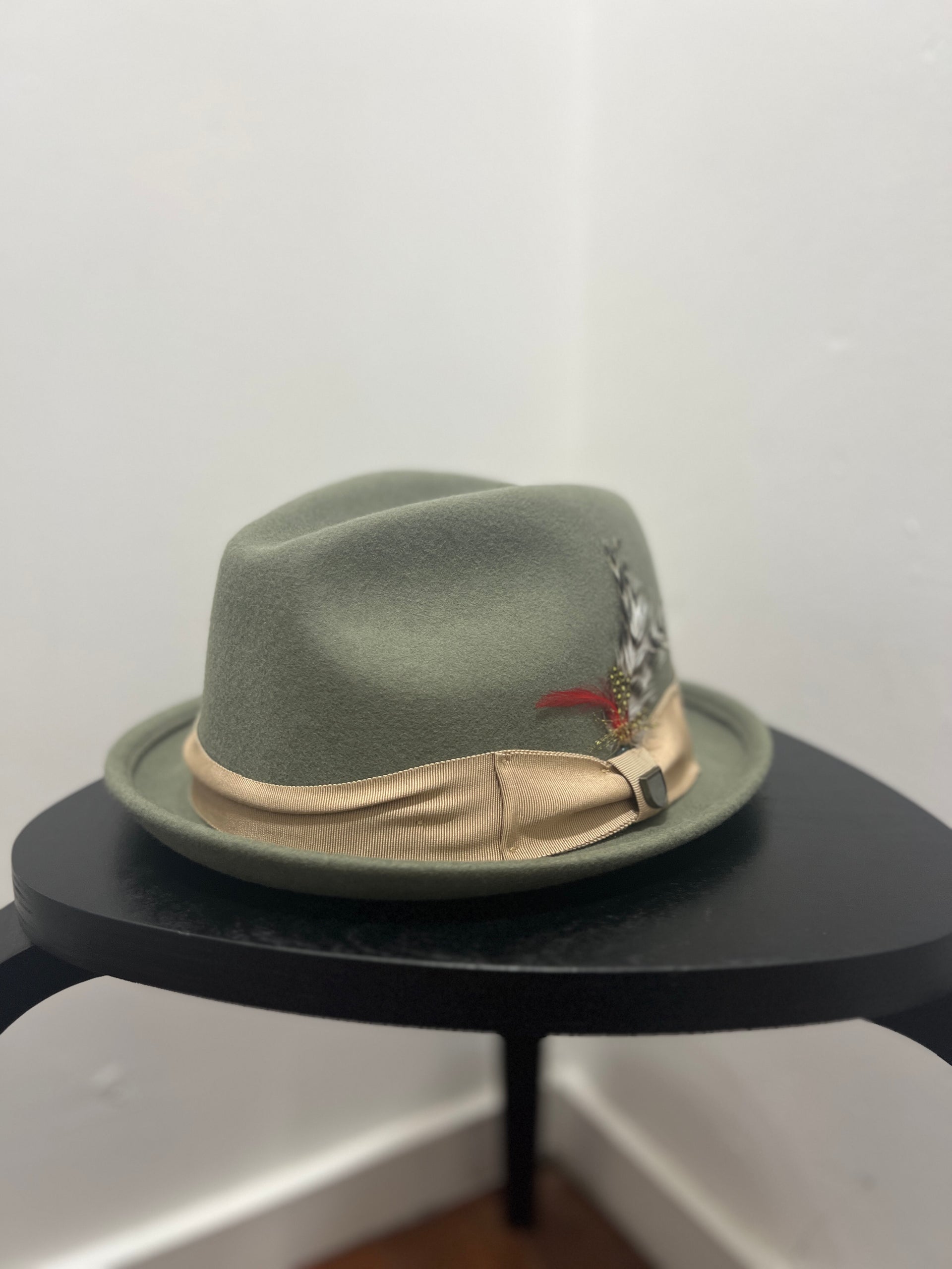 GAIN FEDORA - OLIVE SURPLUS/SAND