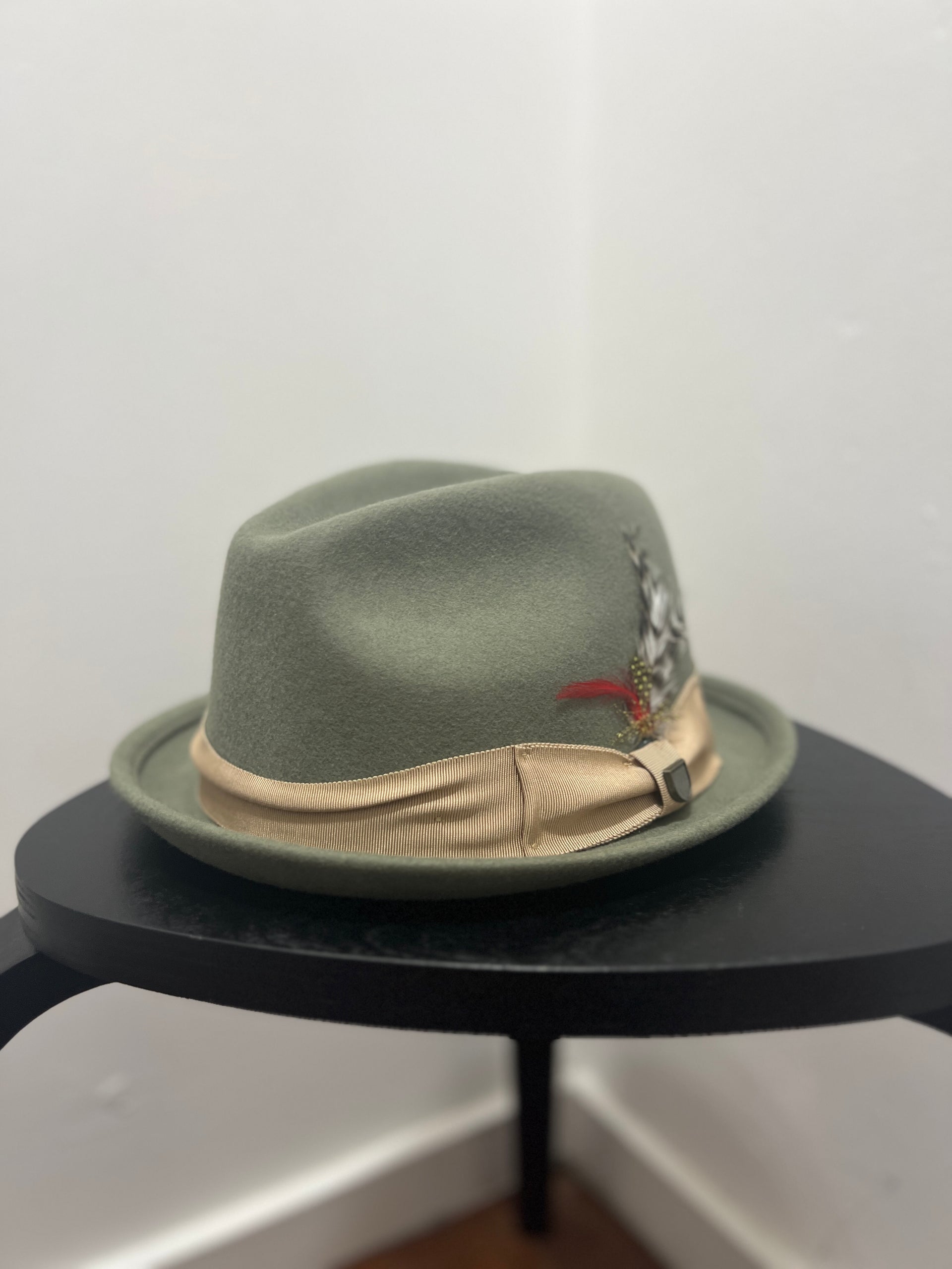 GAIN FEDORA - OLIVE SURPLUS/SAND